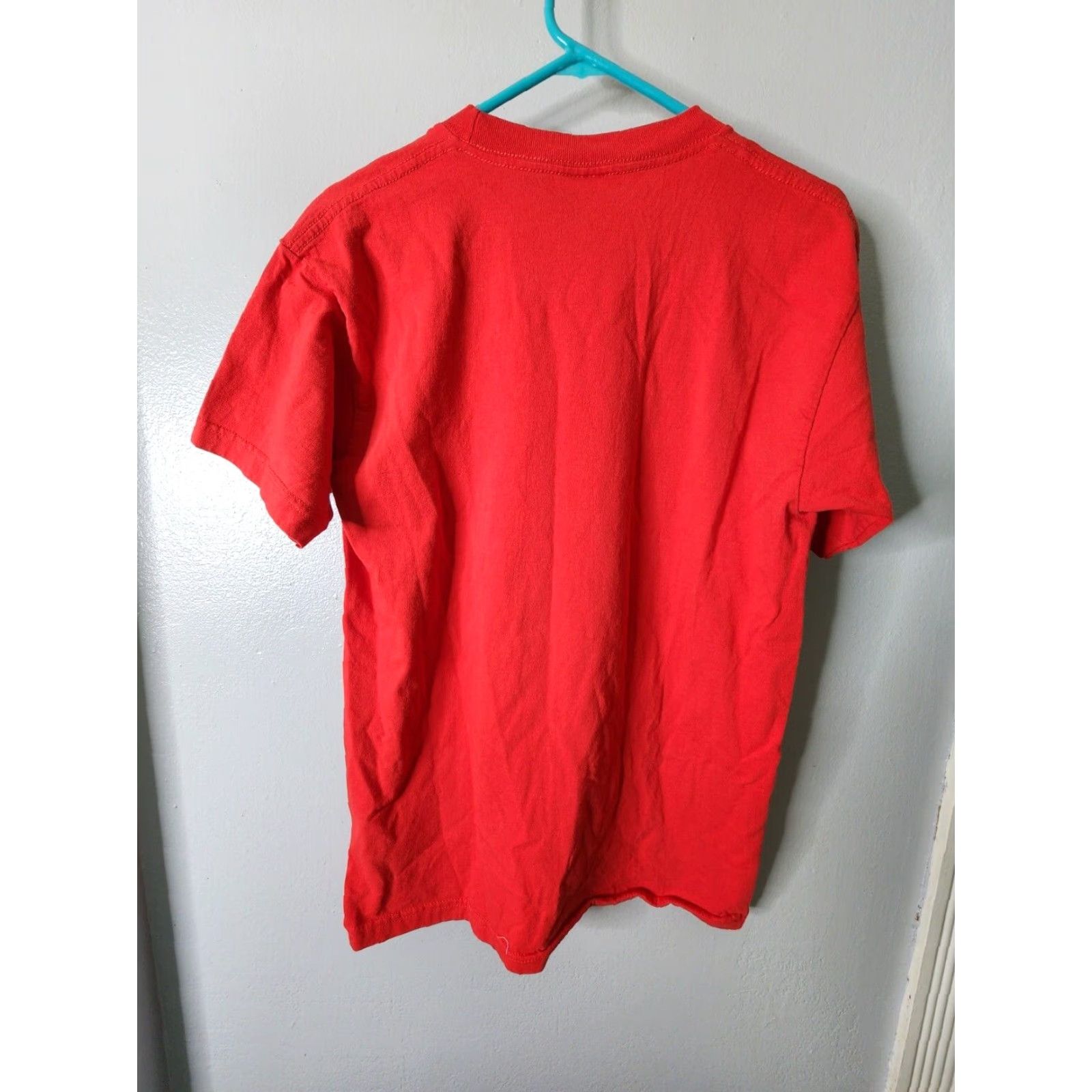 Apple Adult L Shirt Red Apple Teacher MCEA Union Made USA Size US L / EU 52-54 / 3 - 2 Thumbnail