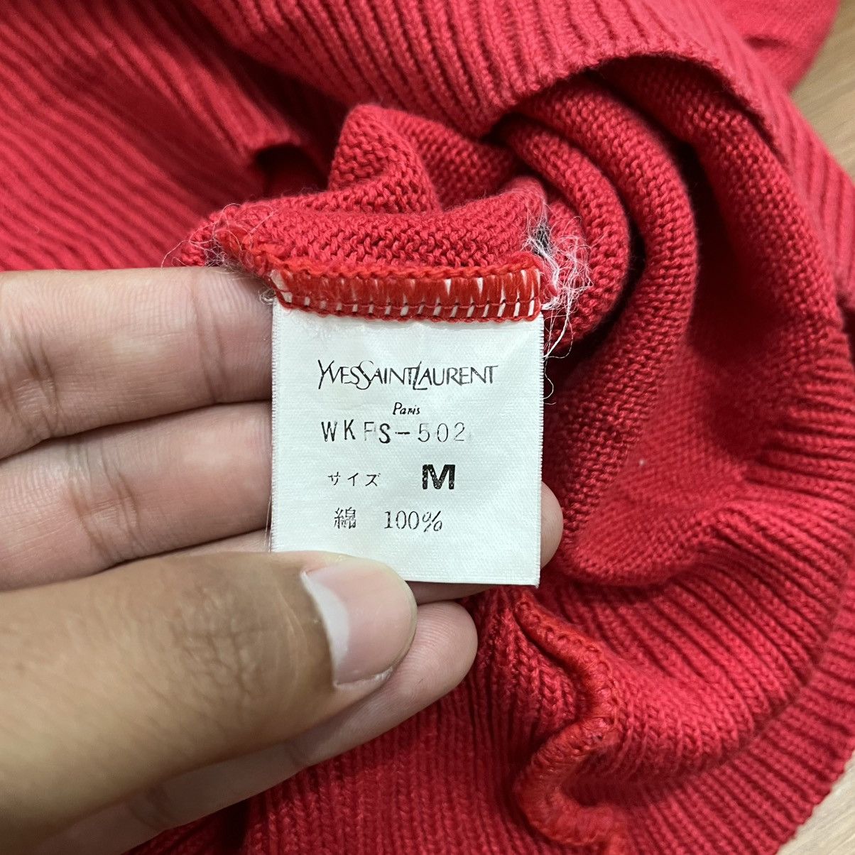 Yves Saint Laurent YvesSaintLaurent short sleeve knit shirt Size US M / EU 48-50 / 2 - 5 Thumbnail