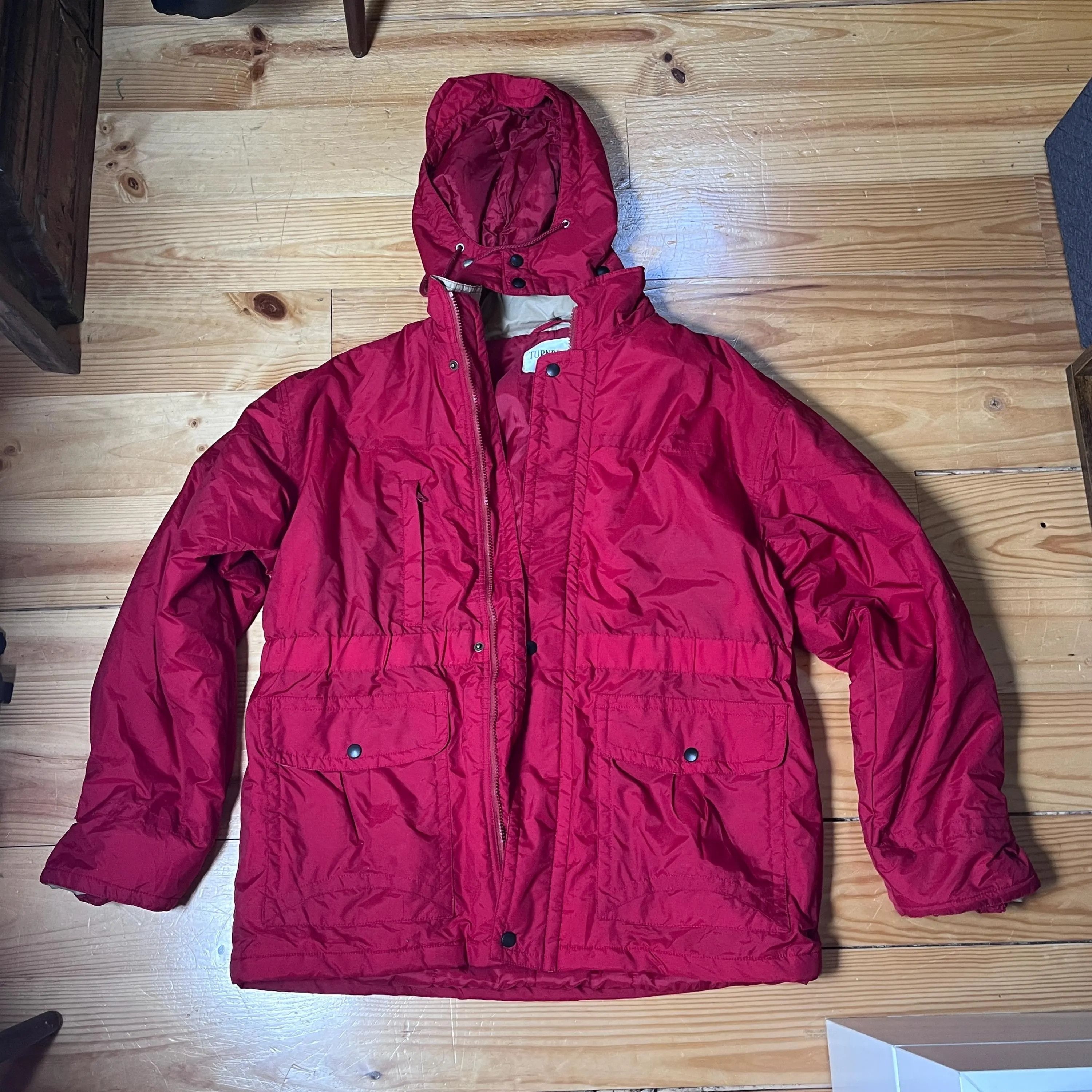 Turnbury Turnberry Padded Parka Jacket Burgundy M Size US M / EU 48-50 / 2 - 1 Thumbnail