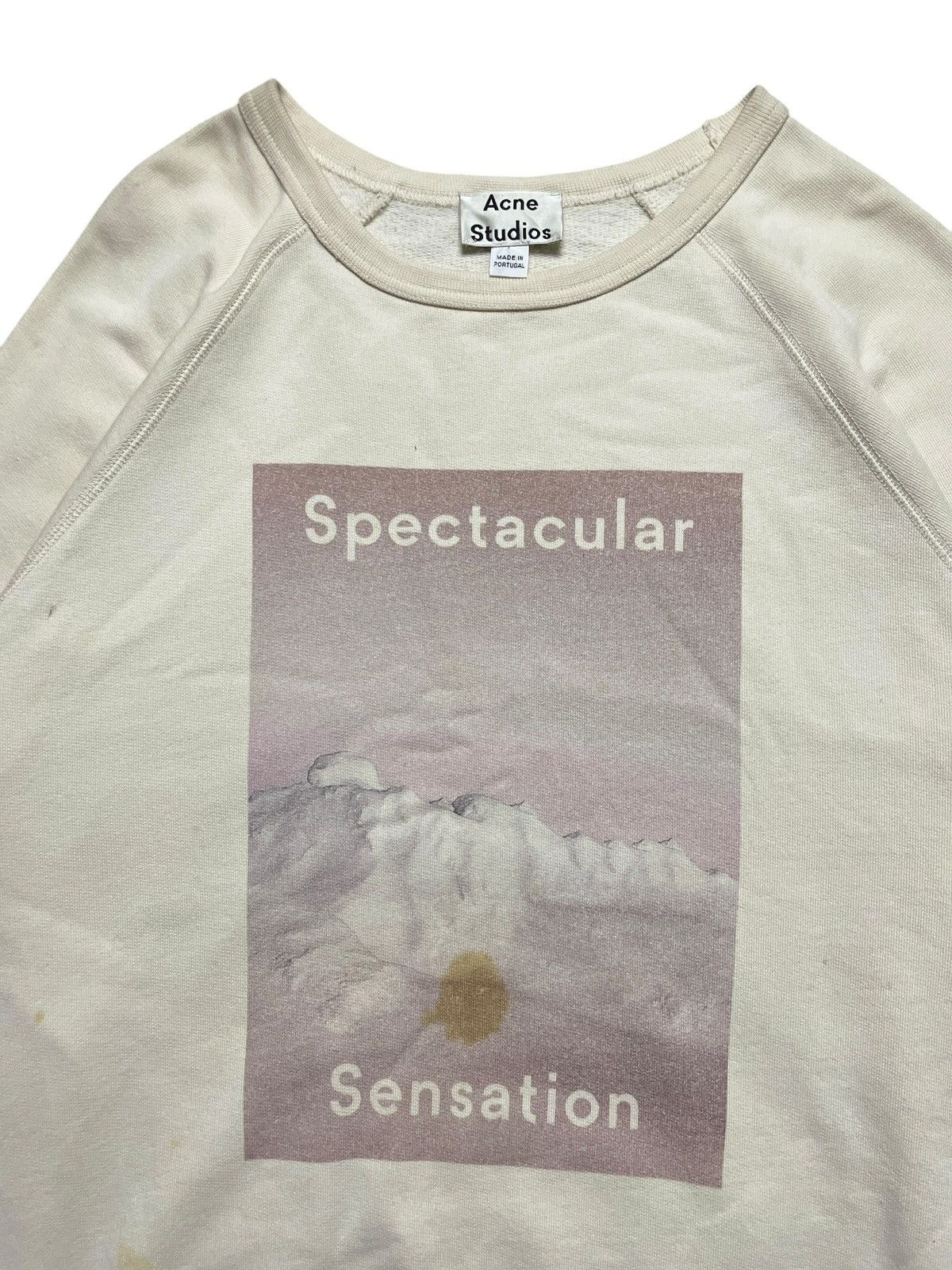 Acne Studios Acne Studios - UW14 College Photo Sweatshirt Size US S / EU 44-46 / 1 - 2 Thumbnail