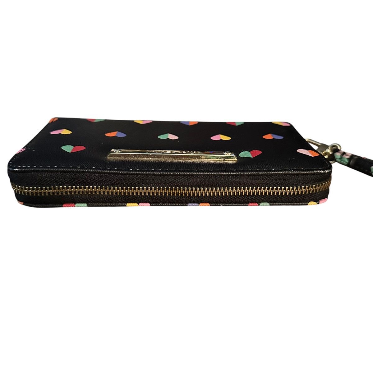 Betsey Johnson Betsey Johnson rainbow hearts print zippered wristlet wallet Size ONE SIZE - 3 Thumbnail