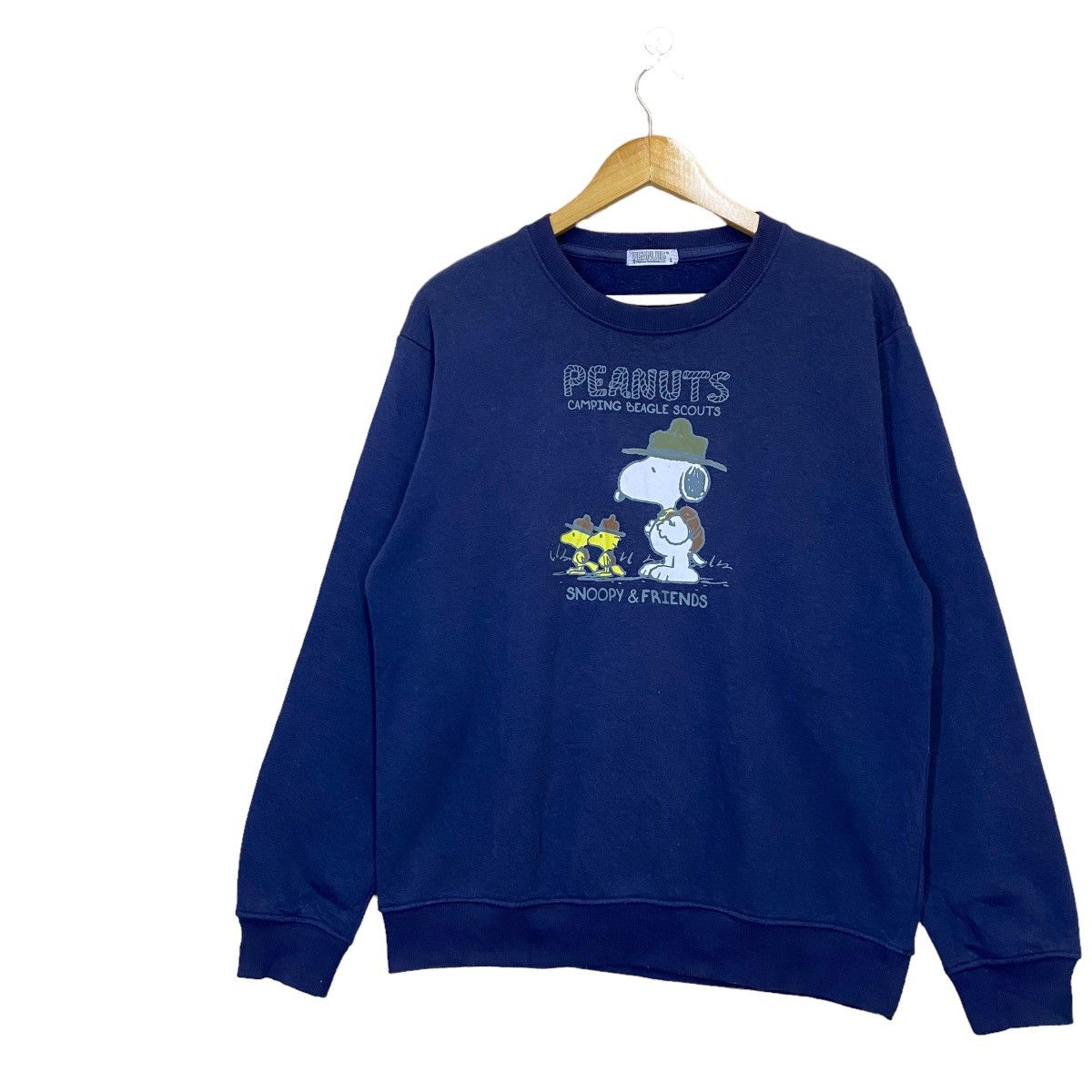 Cartoon Network Snoopy Peanuts Big Logo Printed Crewneck Sweatshirt Size M Size US M / EU 48-50 / 2 - 3 Thumbnail