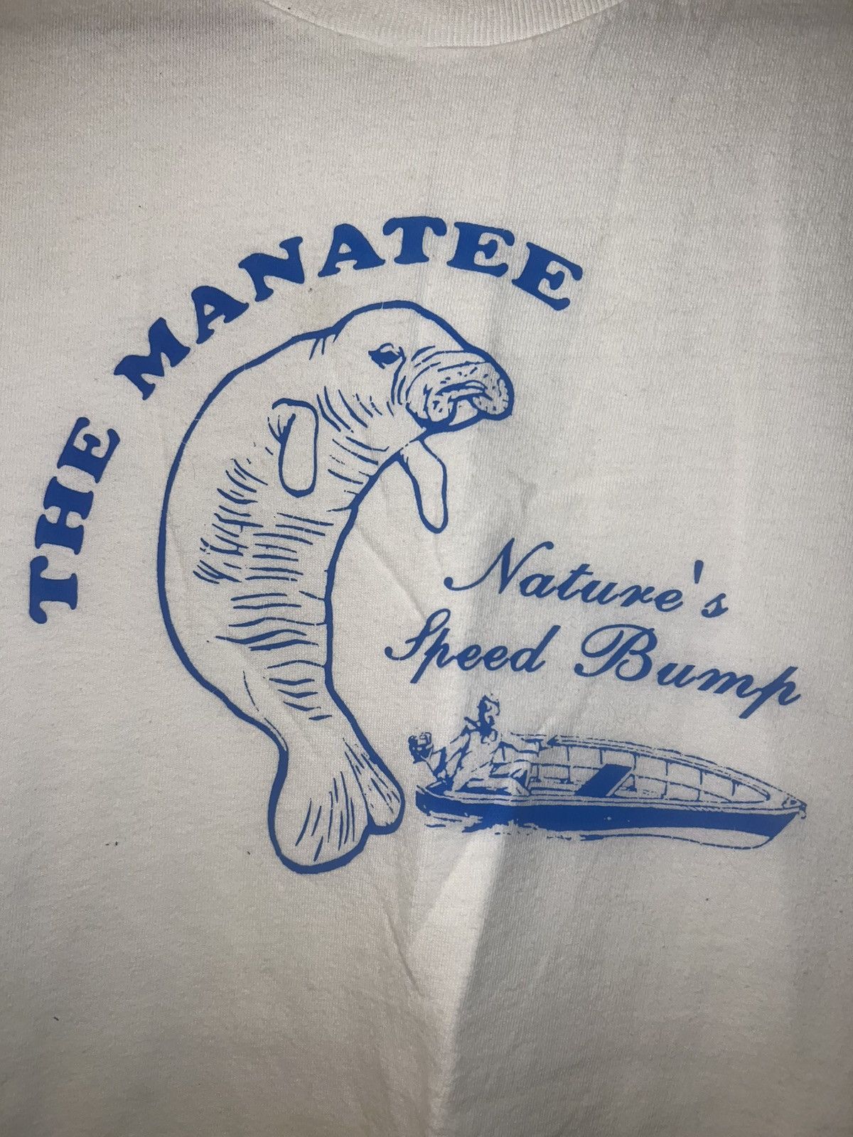 Delta Vintage Manatee graphic tee 1990s Size US XL / EU 56 / 4 - 2 Thumbnail