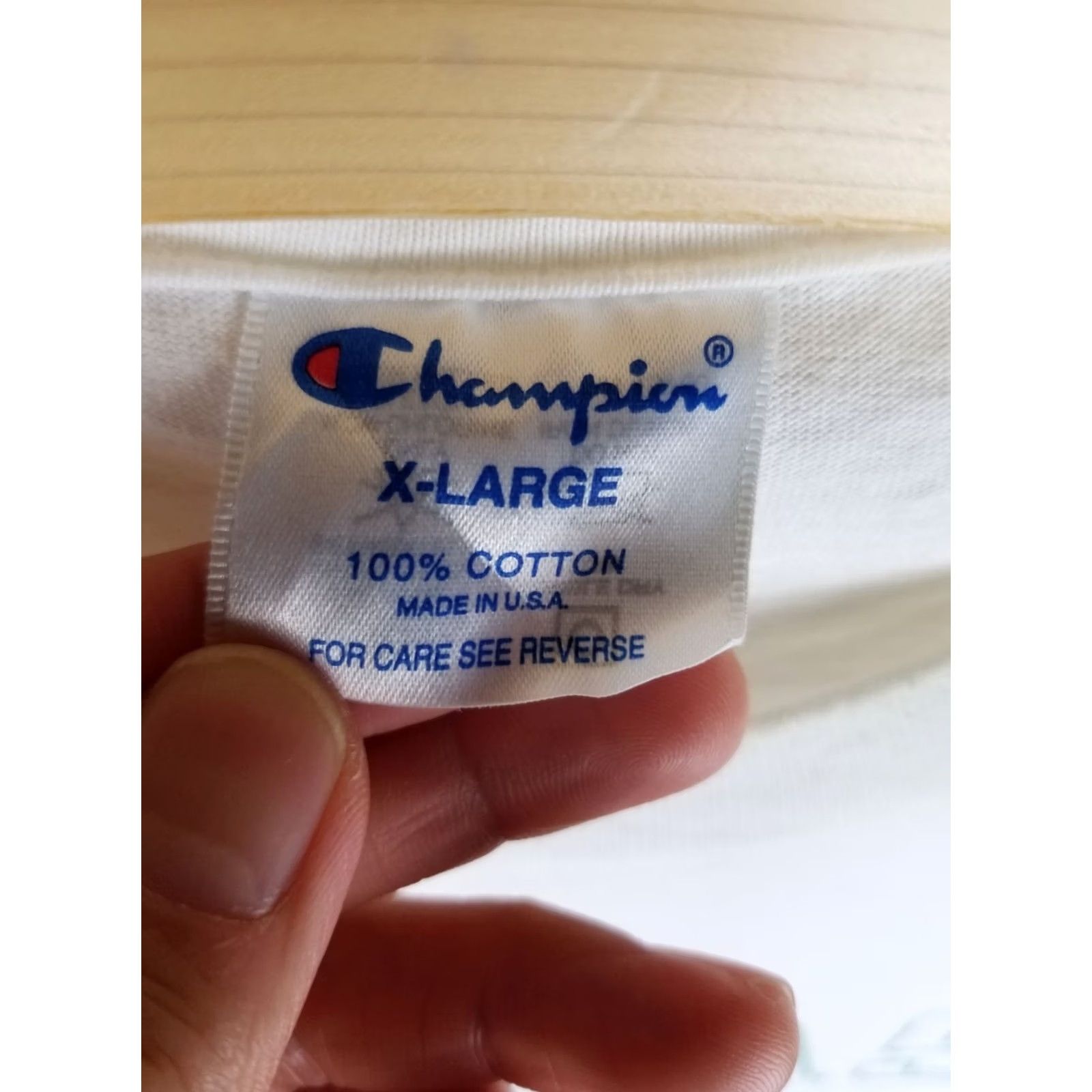 Champion VINTAGE Champion UNIVERSITY MASS MEDICAL T-SHIRT White XL Single Stitch 90's Men Size US XL / EU 56 / 4 - 4 Thumbnail