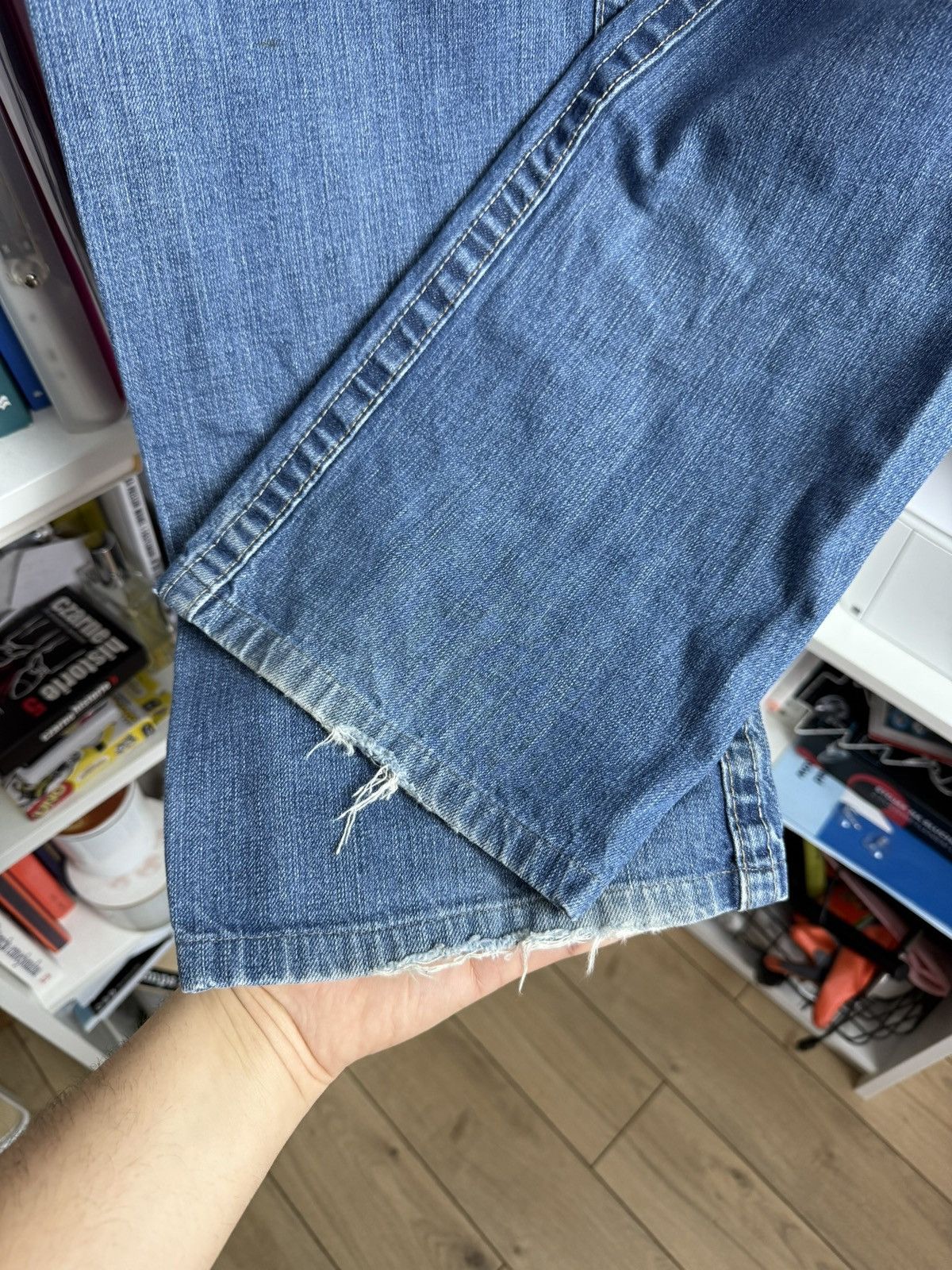 True Religion × Vintage VIntage y2k True Religion bobby super T baggy denim pants 36 Size US 36 / EU 52 - 7 Thumbnail