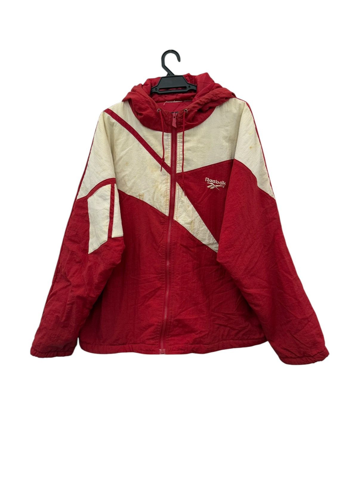 Reebok × Vintage Vintage The Red Liverpool Reebok Jacket Casual Oversize RARE Size US XL / EU 56 / 4 - 2 Thumbnail