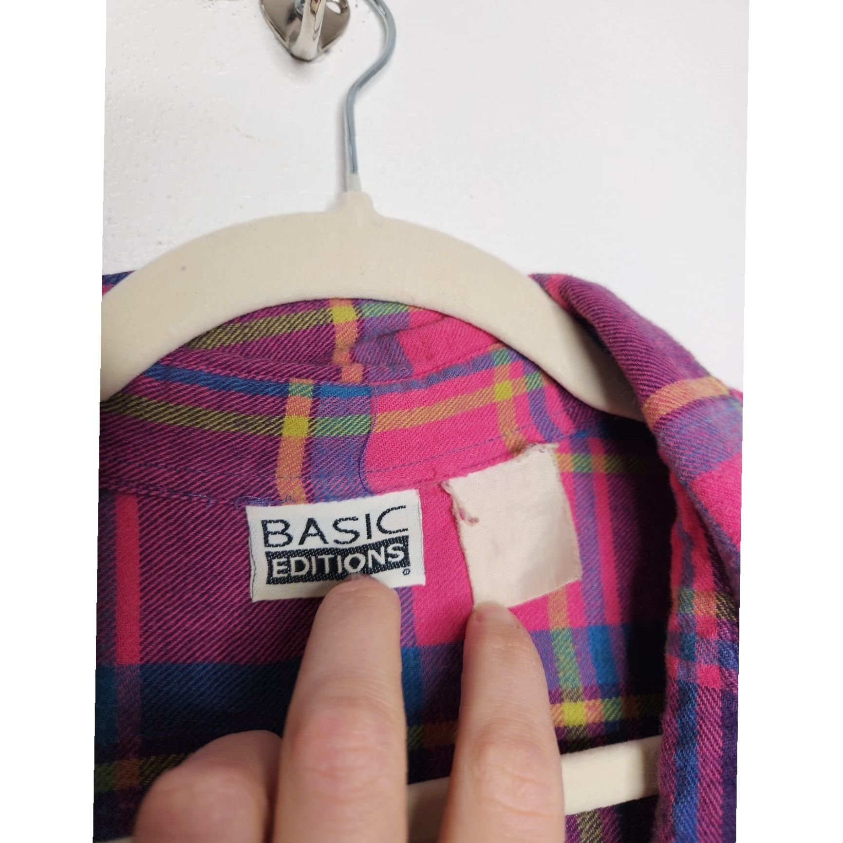 Basic Editions VINTAGE Basic Editions Denim Jeans Shirt? Size 40" / US 18 - 3 Thumbnail