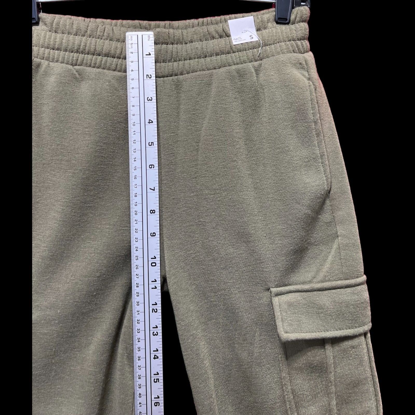 Other Rue 21 - Women's Wide Leg Cargo Sweatpants - Olive Green - S Size 26" / US 2 / IT 38 - 5 Thumbnail