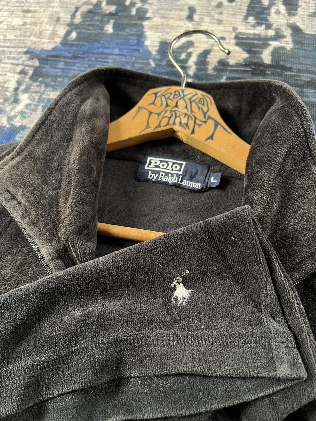 Polo Ralph Lauren × Ralph Lauren 💥Vintage Polo Ralph Lauren Half Zipper Long Sleeve Size US L / EU 52-54 / 3 - 4 Thumbnail