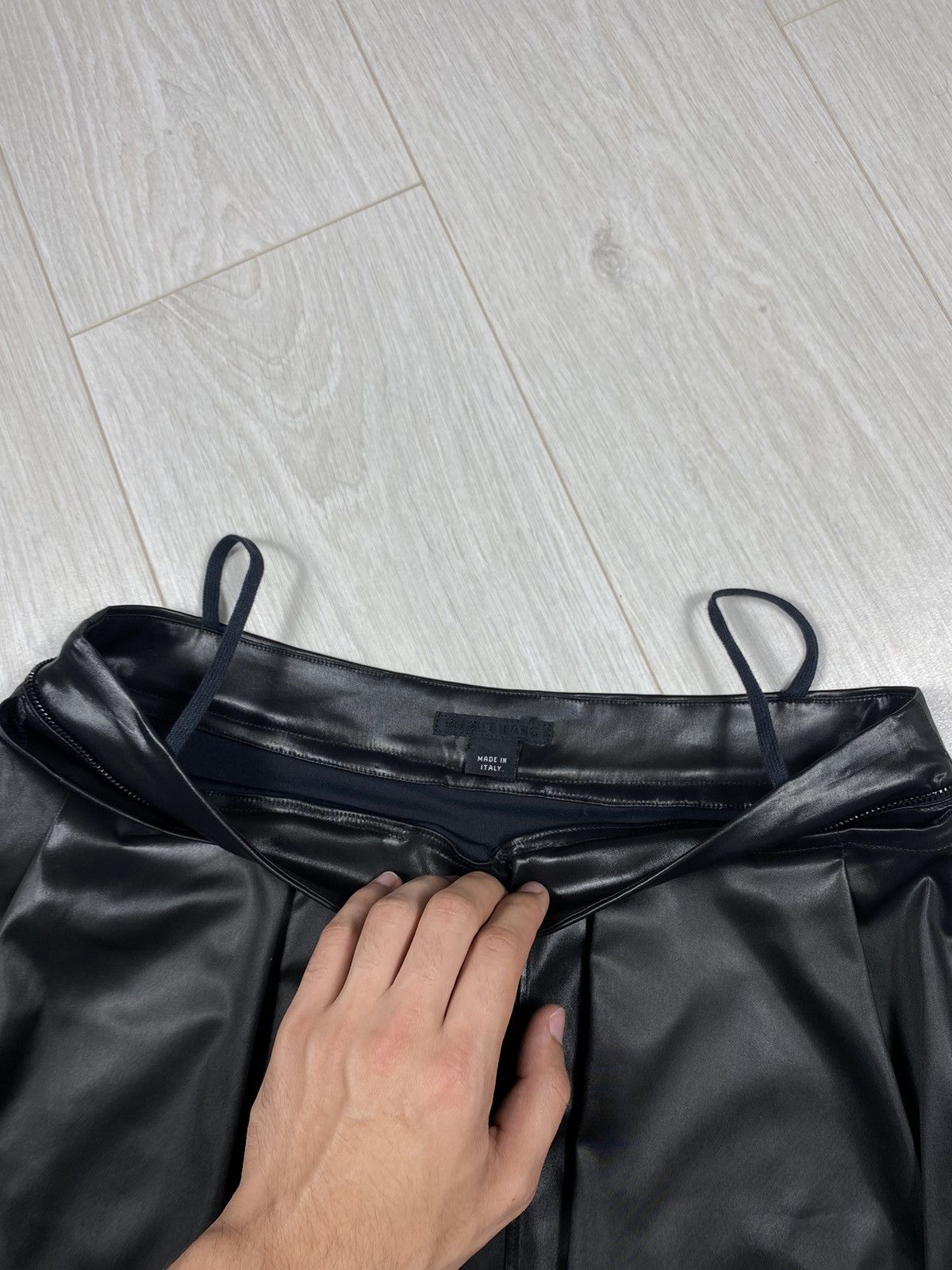 Helmut Lang × Vintage Helmut Lang F/W Fall 1999 Zipper Skirt Size 27" / US 4 / IT 40 - 10 Thumbnail
