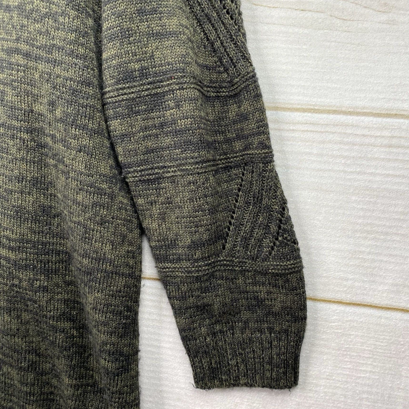 Torrid Torrid Cardigan Sweater 2X Green Open Front Longline Pockets V-Neck Knit Shirt Womens Autumn Winter Casual Cardigan Sizes 2X Green Torrid Size XXL / US 16-18 / IT 52-54 - 8 Thumbnail