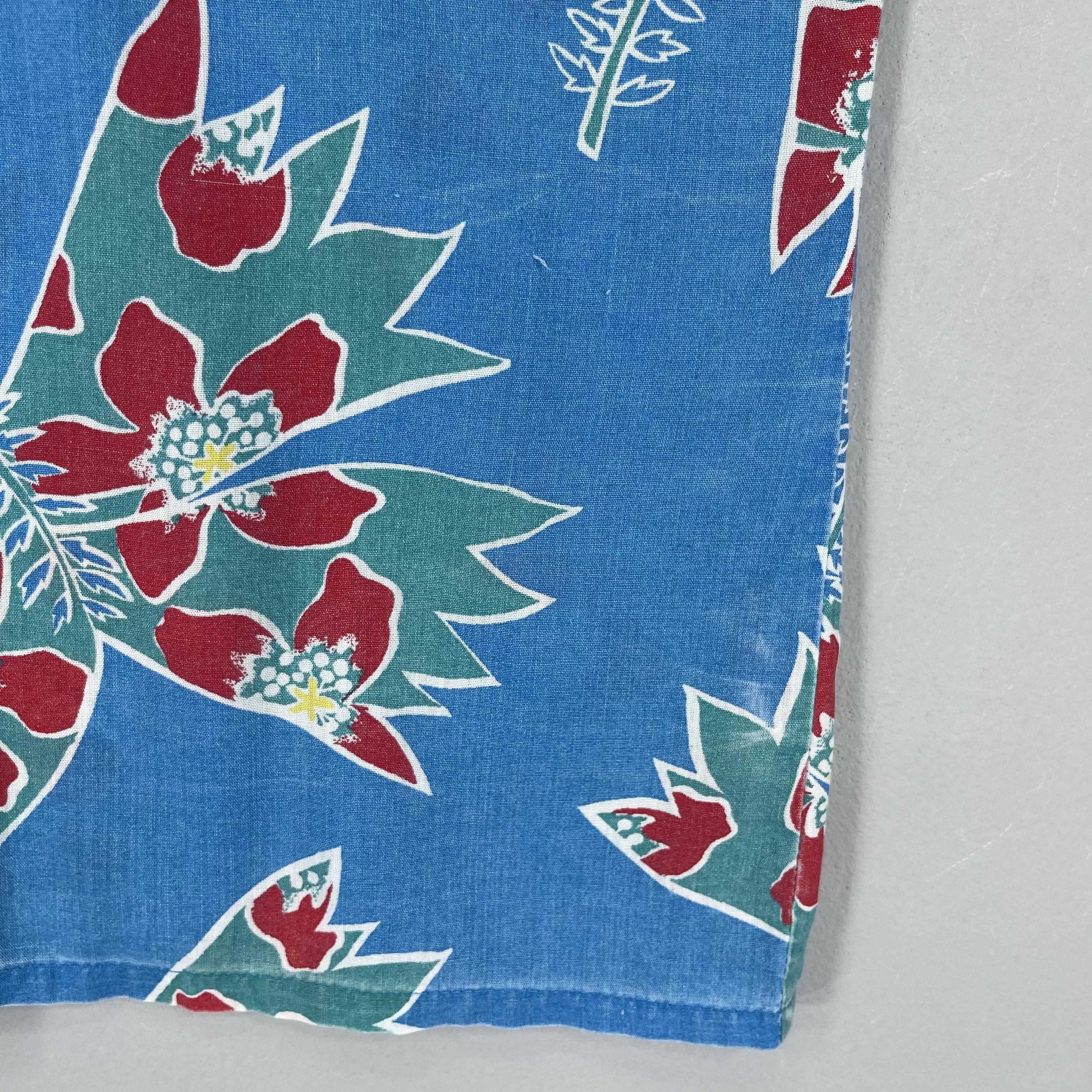 Vintage Vintage Hawaiian Abstract Aloha Tropical Floral Rayon Shirt Size US M / EU 48-50 / 2 - 11 Thumbnail
