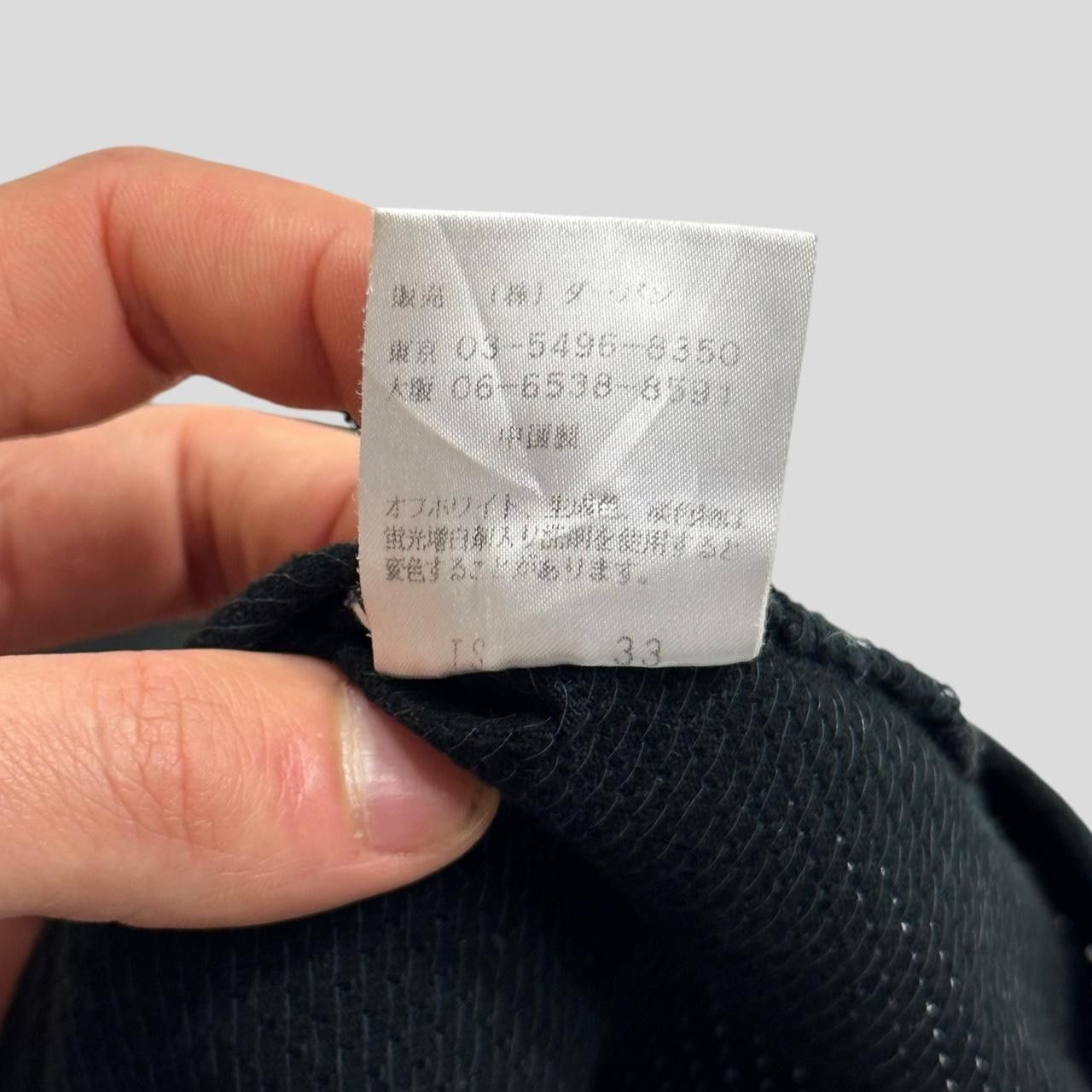 Yohji Yamamoto Yohji Yammamoto 00’s Mesh Cotton Zip Collar Shirt - S Size US S / EU 44-46 / 1 - 5 Thumbnail
