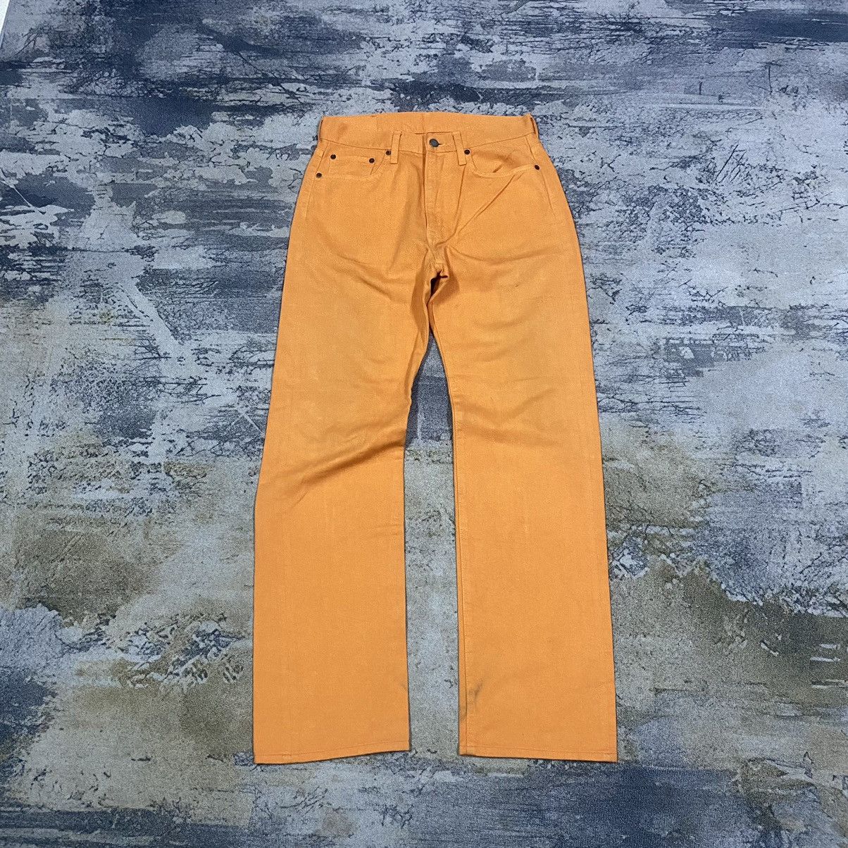 Japanese Brand × Jean × Spellbound Japan Made Spellbound Loose Orange Jeans Size US 30 / EU 46 - 2 Thumbnail