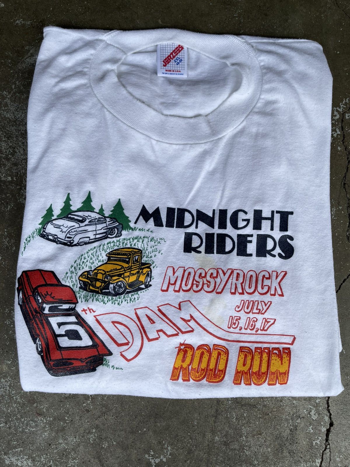 Vintage Vintage 80s Hot Rod Car Shirt Size US XL / EU 56 / 4 - 1 Thumbnail