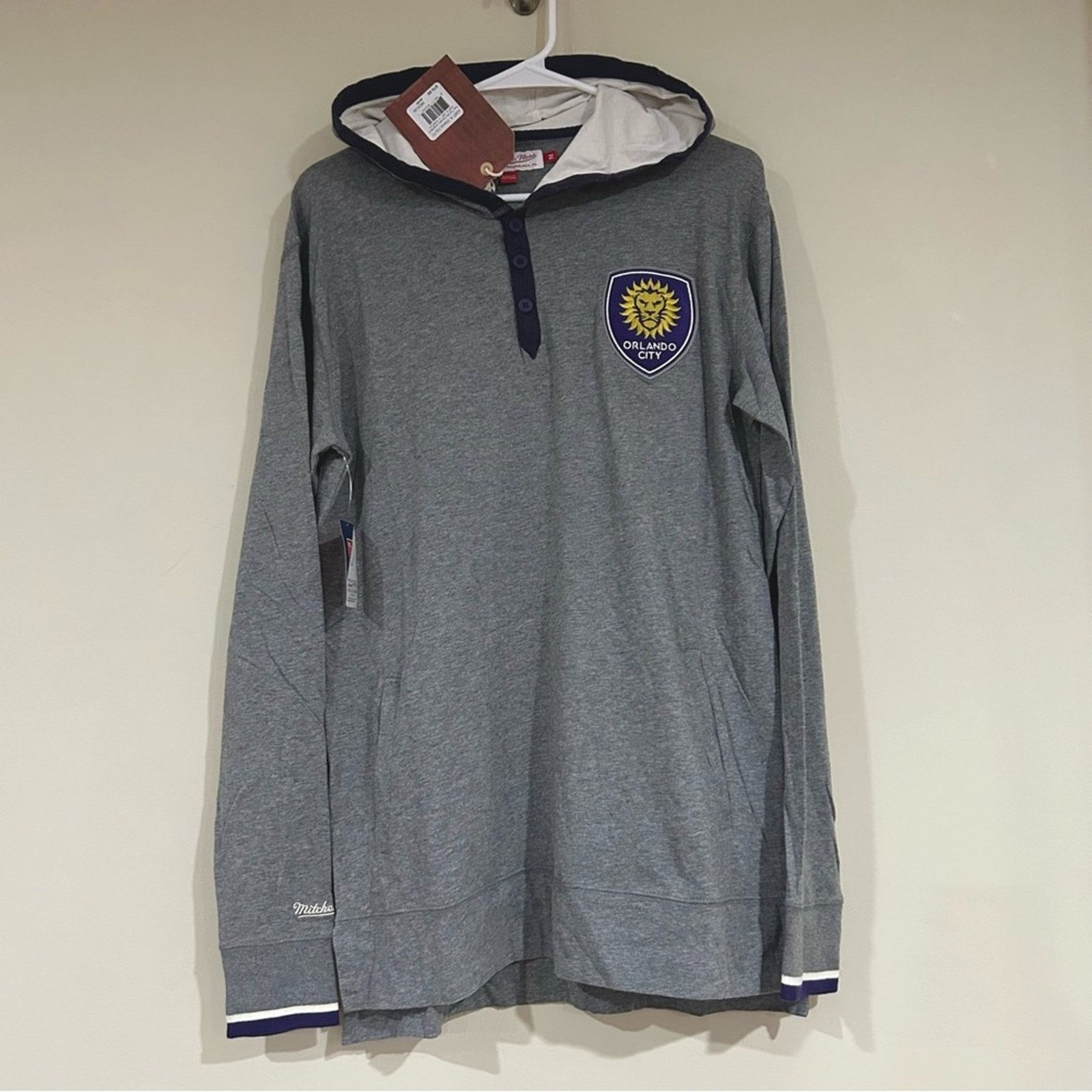 Mitchell & Ness Orlando City SC Soccer Club Hoodie Size US M / EU 48-50 / 2 - 1 Thumbnail