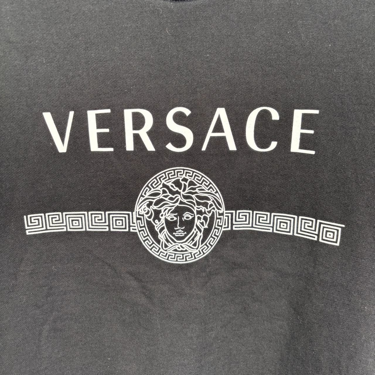 Versace versace black medusa logo crewneck sweatshirt Size US S / EU 44-46 / 1 - 4 Thumbnail