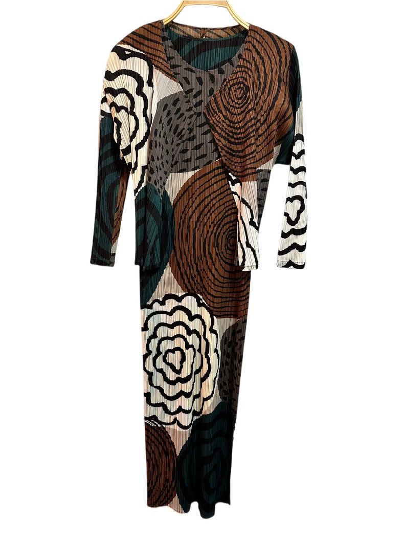 Issey Miyake Issey Miyake Annual ring dress Size L / US 10 / IT 46 - 4 Thumbnail