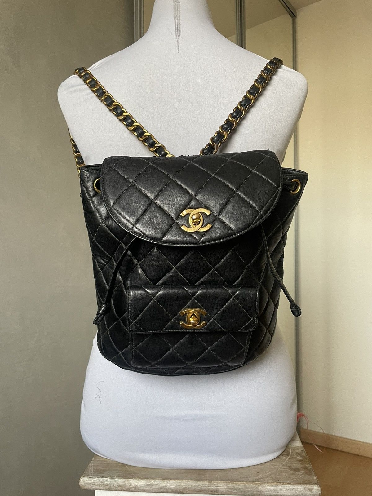 Chanel CHANEL Backpack Duma. Vintage. Good condition Size ONE SIZE - 2 Thumbnail