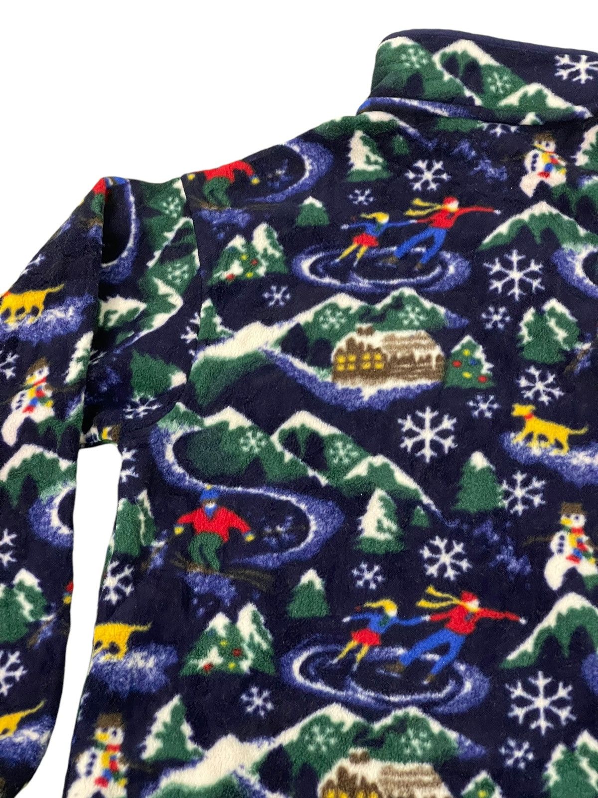 L.L. Bean Vtg L.L. Bean Fleece Snap T Pullover Ski 5🟩9 Size US M / EU 48-50 / 2 - 16 Thumbnail