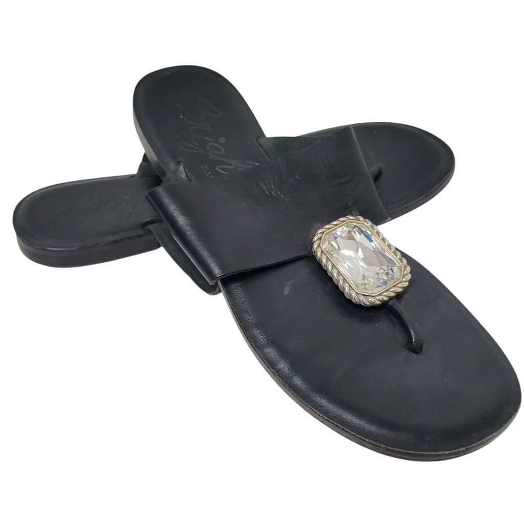 Brighton Brighton Allure Women's Leather Sandals Black Size 7.5M Size US 7.5 / IT 37.5 - 1 Thumbnail