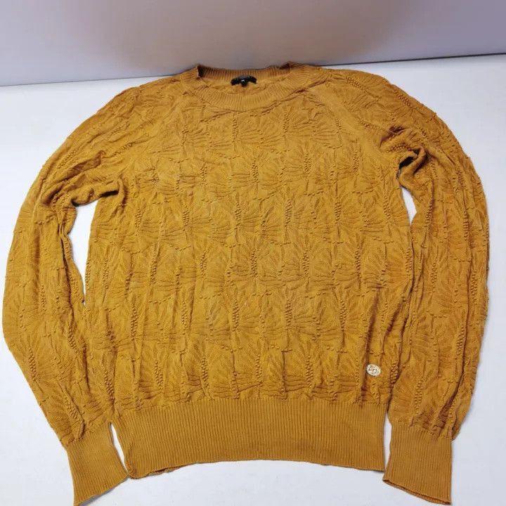 Chanel Chanel Brown Silk Knit Sweater Size S / US 4 / IT 40 - 8 Thumbnail
