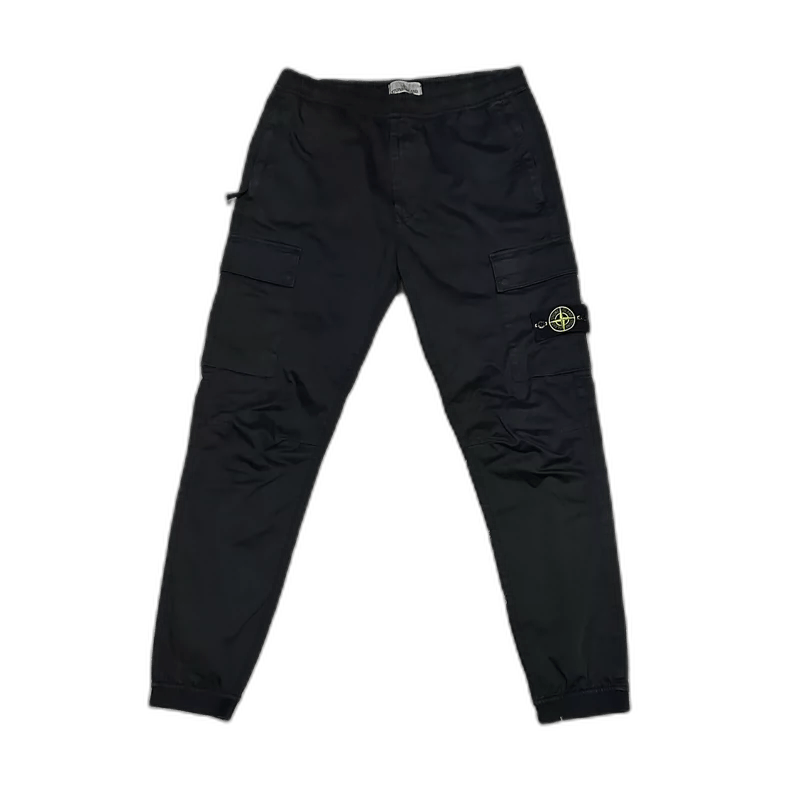 Stone Island Black Stone Island Cargo Pants W32 -2506 Size US 32 / EU 48 - 1 Thumbnail