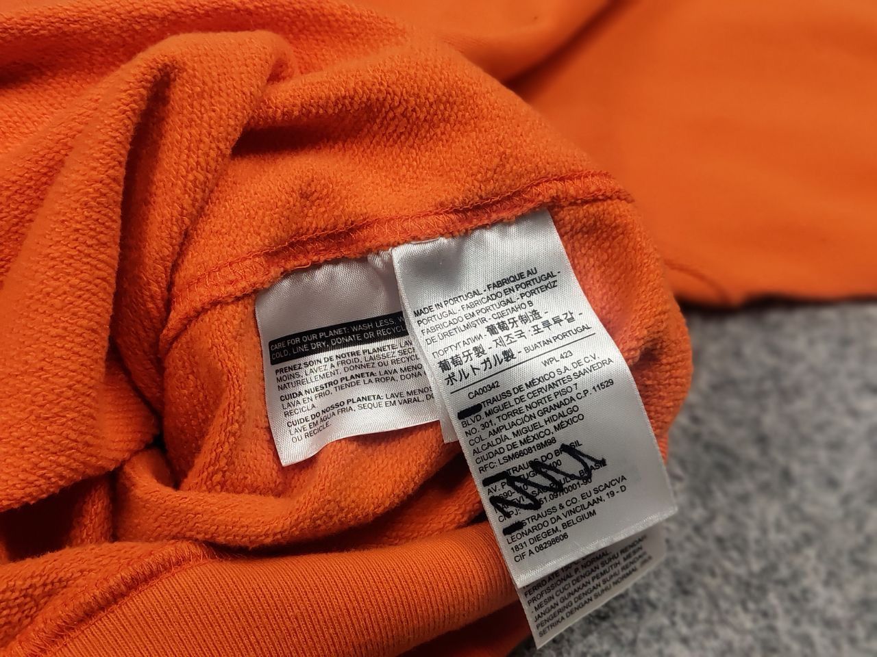 Levi's Vintage Clothing Levi's Vintage Clothing Bay Meadows Orange Sweatshirt Size US M / EU 48-50 / 2 - 15 Thumbnail