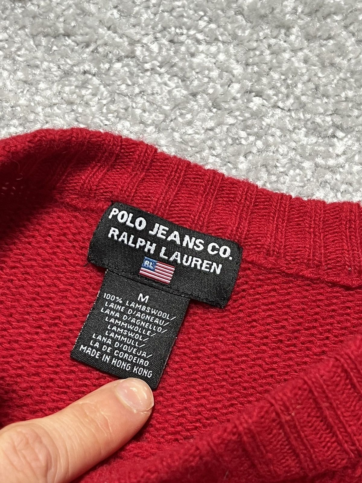 Polo Ralph Lauren Polo Ralph Lauren USA Flag Sweater Knit Size M Size US M / EU 48-50 / 2 - 5 Thumbnail