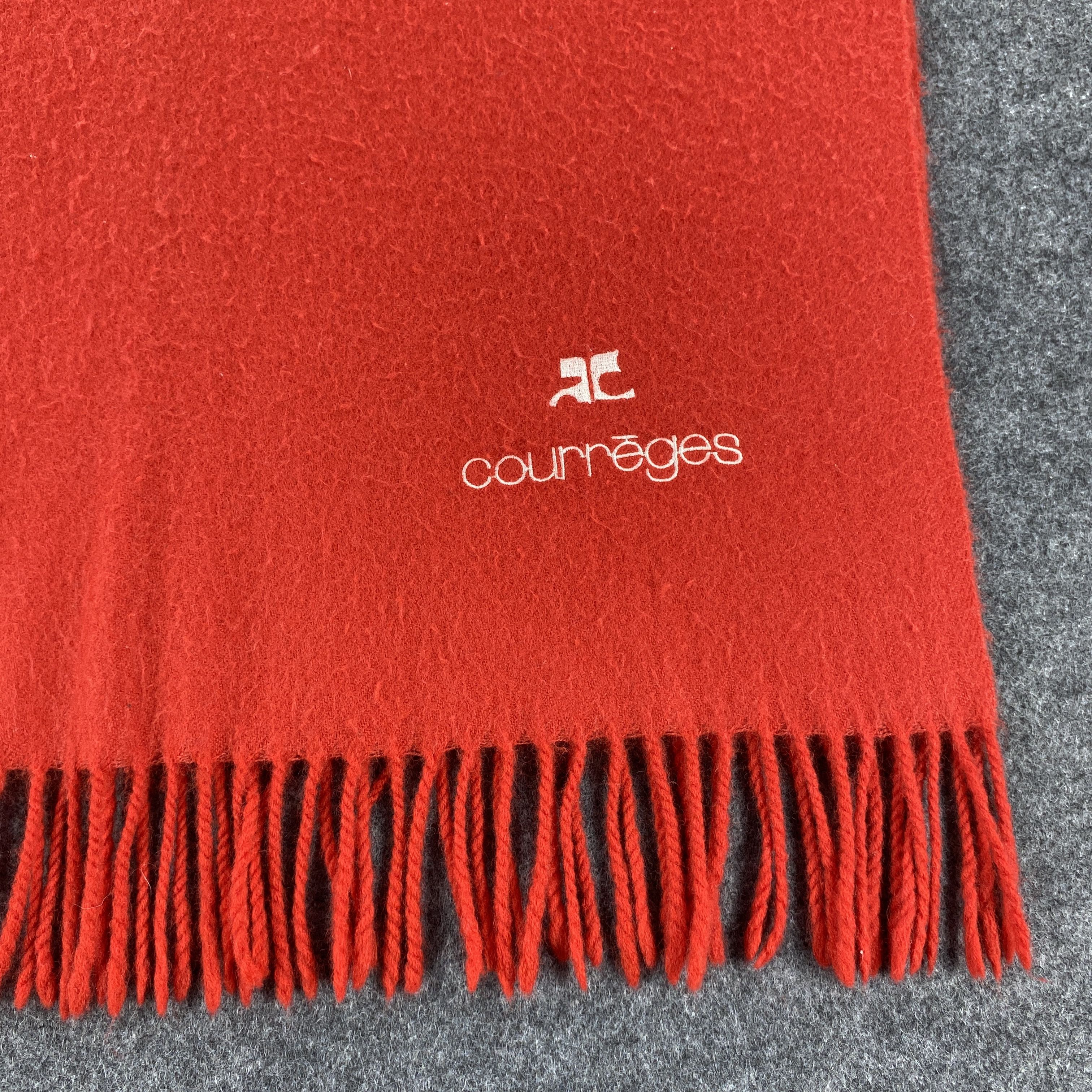 Courreges × Vintage GF10665 Courreges Scarf Neck Wear Muffler Size ONE SIZE - 3 Thumbnail