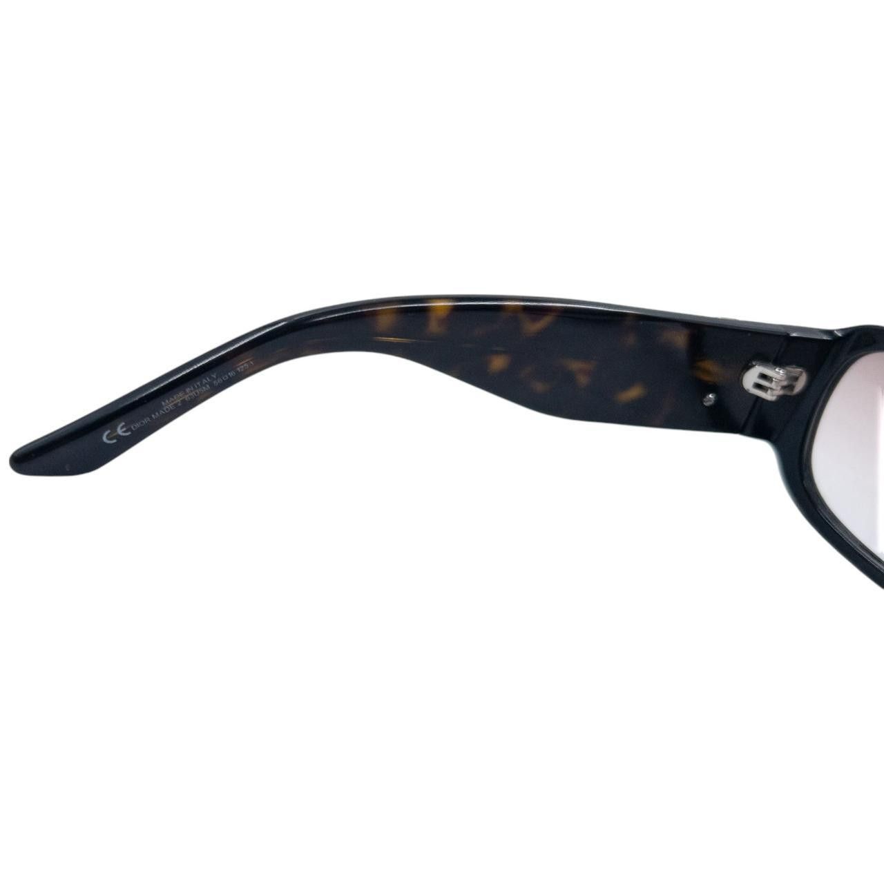 Dior Vintage Dior Tortoise Shell Buckle Sunglasses Size ONE SIZE - 6 Thumbnail