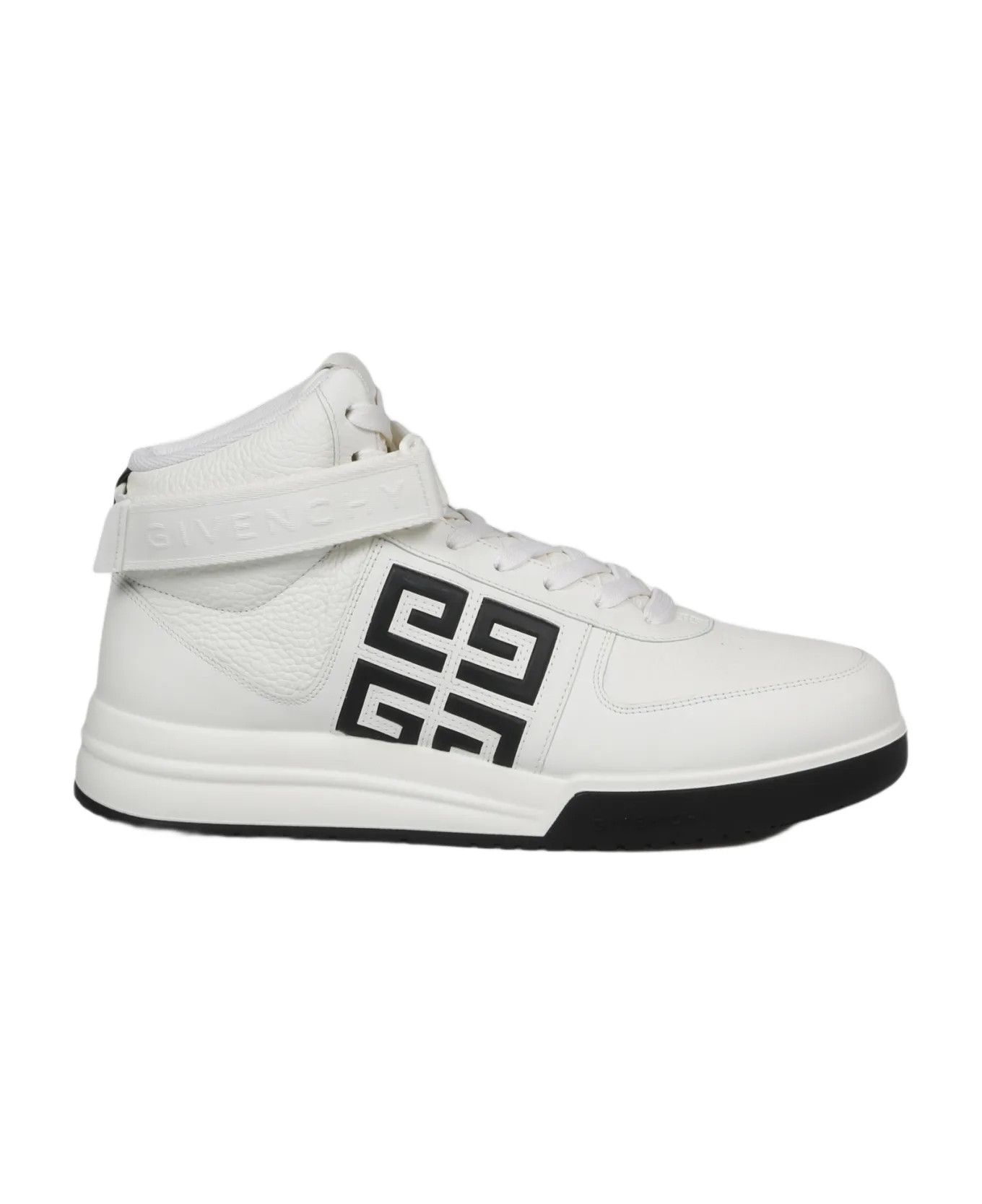 Givenchy o1lv12m1025 G4 High-Top Sneakers in White/Black Size US 14 / EU 47 - 1 Preview