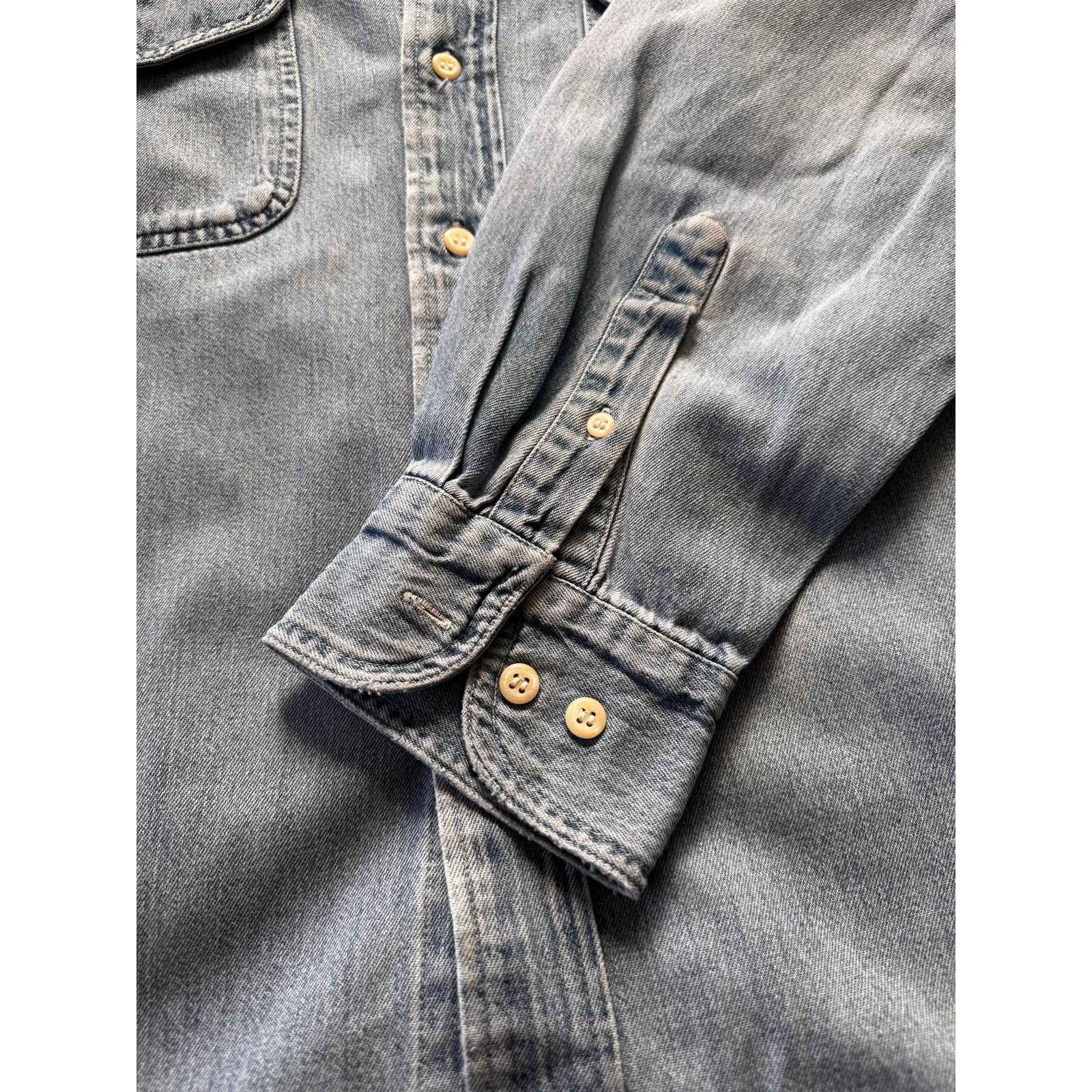 Gap GAP men's Vintage Denim shirt | 100% Cotton | Size Medium Size US M / EU 48-50 / 2 - 4 Thumbnail