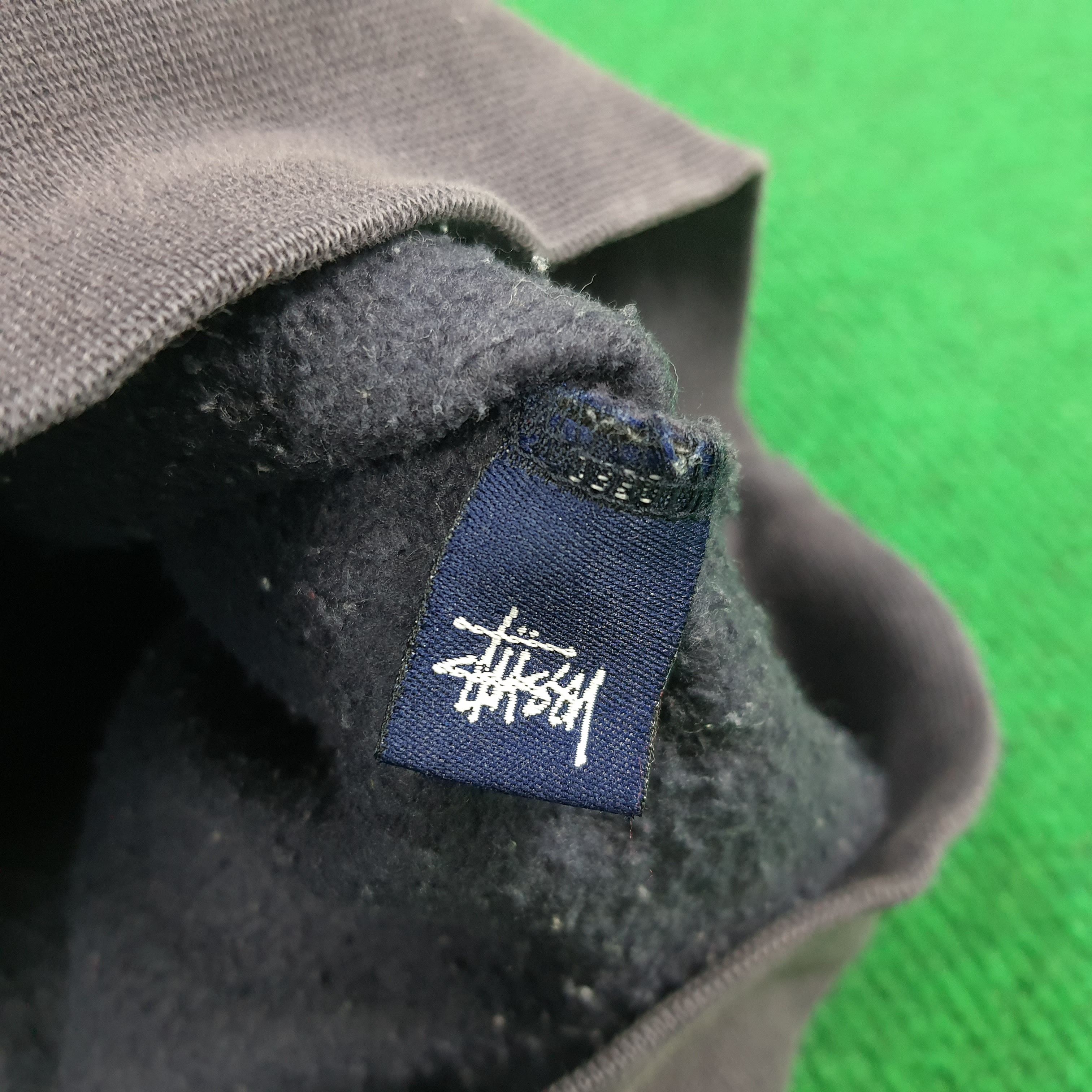 Stussy × Vintage Vintage Stussy Spell Out Custom Back Logo Hoodie Size US XL / EU 56 / 4 - 8 Thumbnail