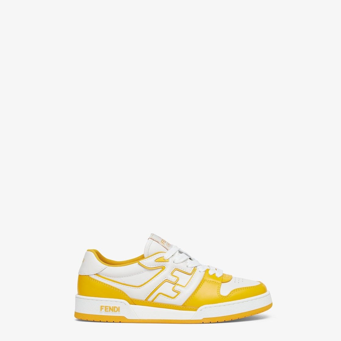 Fendi o1s1wg111025 Fendi Match Sneakers in Yellow/White Size US 7 / EU 40 - 2 Thumbnail
