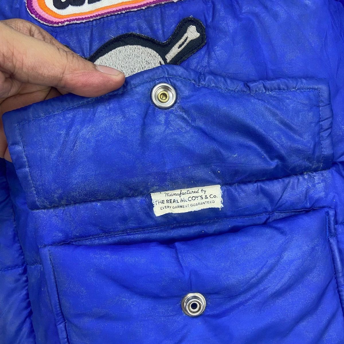 The Real McCoy's Vintage The Real McCoy’s Buco Helmet Down Jacket Size US L / EU 52-54 / 3 - 25 Thumbnail