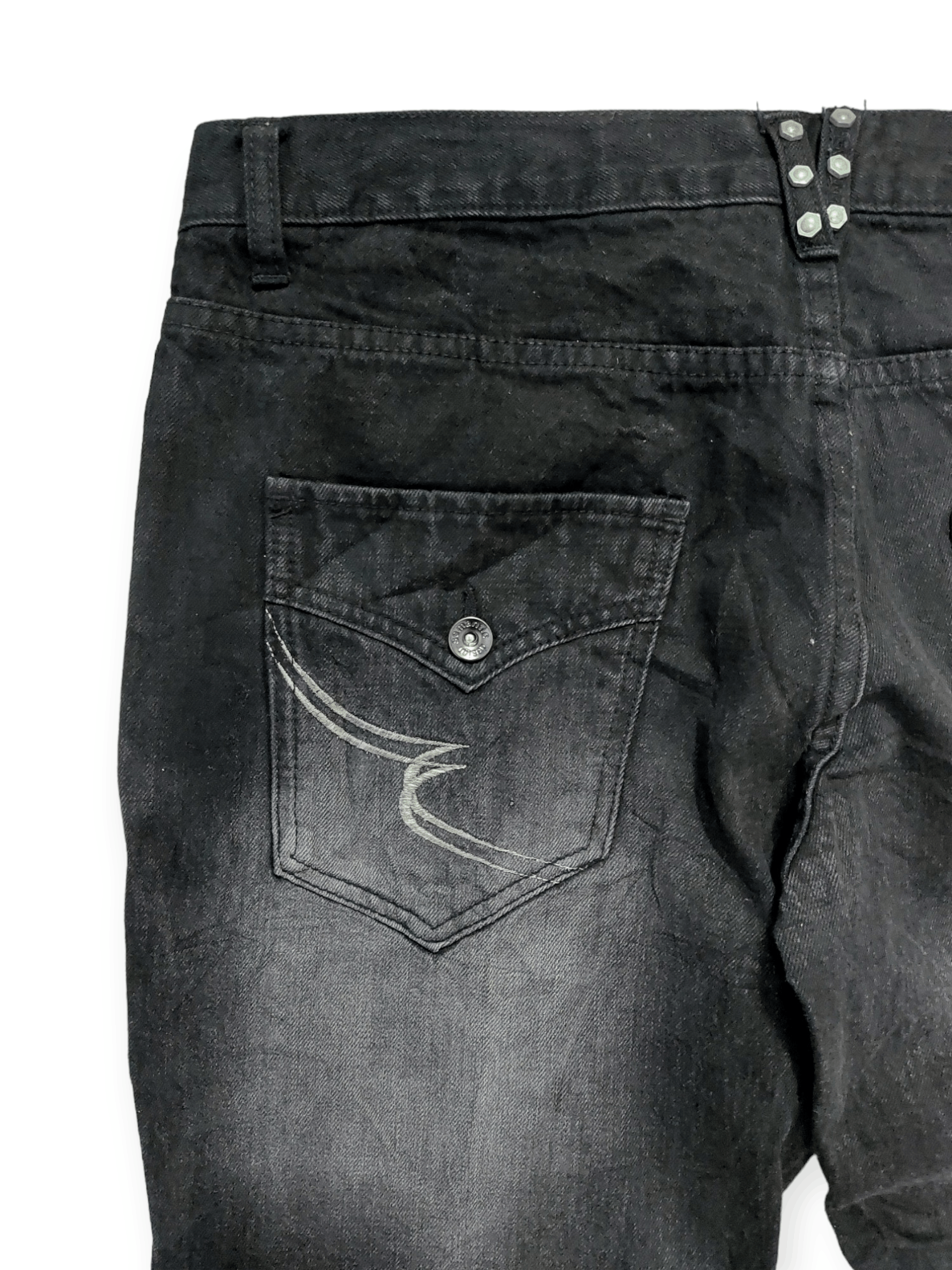 semanticdesign Flare Jeans Semantic Design Black Boot Cut Size US 34 / EU 50 - 14 Thumbnail