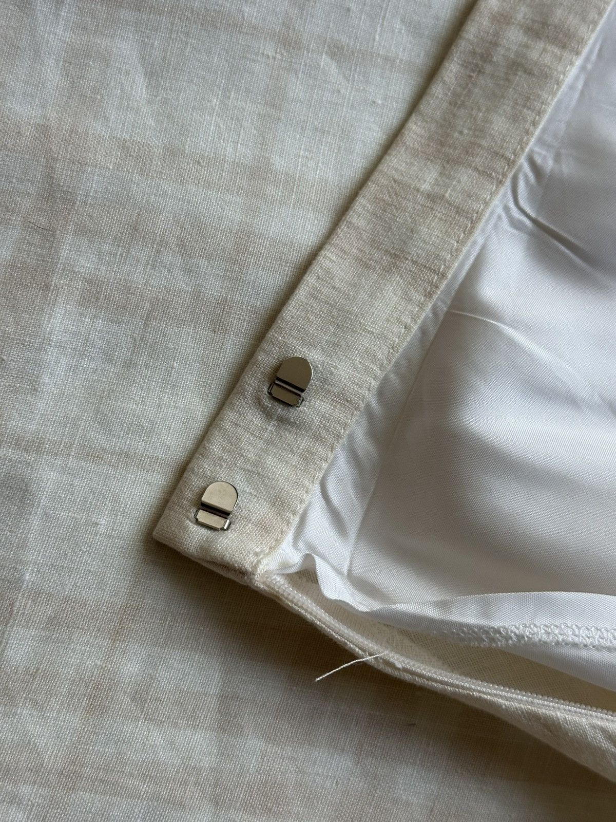 Burberry Burberry London vintage linen skirt made in England Size 32" / US 10 / IT 46 - 6 Thumbnail