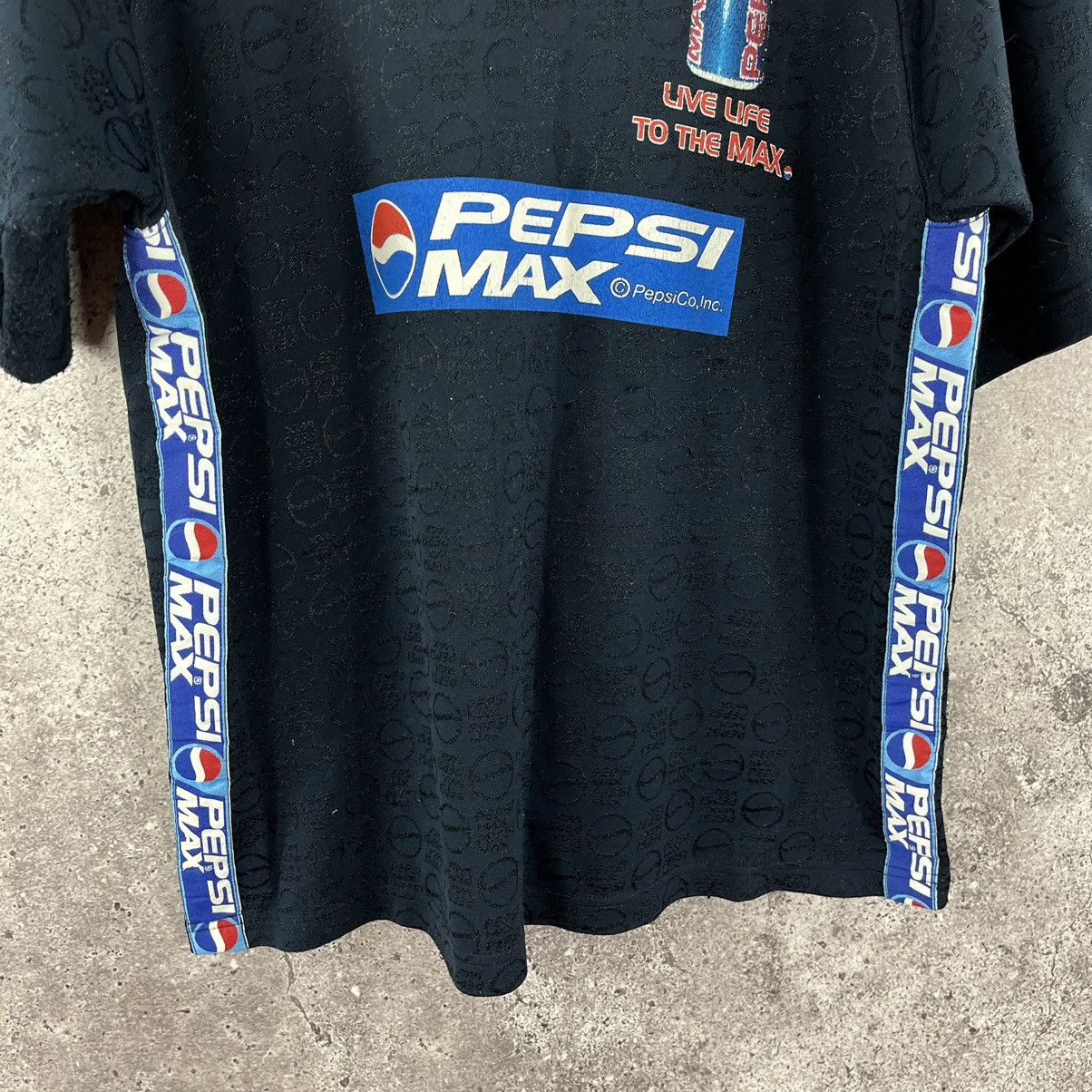 Pepsi × Vintage Vintage 90’s Pepsi Co Max Polo Jersey Size Small S Size US S / EU 44-46 / 1 - 4 Thumbnail