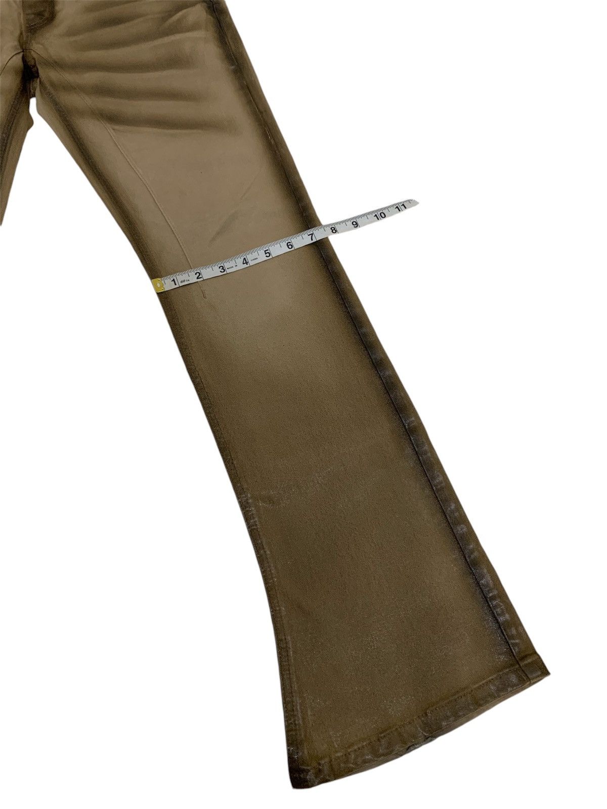 Japanese Brand Jackrose Half Waxed Slim Boot Cut Flared Pant Size US 32 / EU 48 - 15 Thumbnail