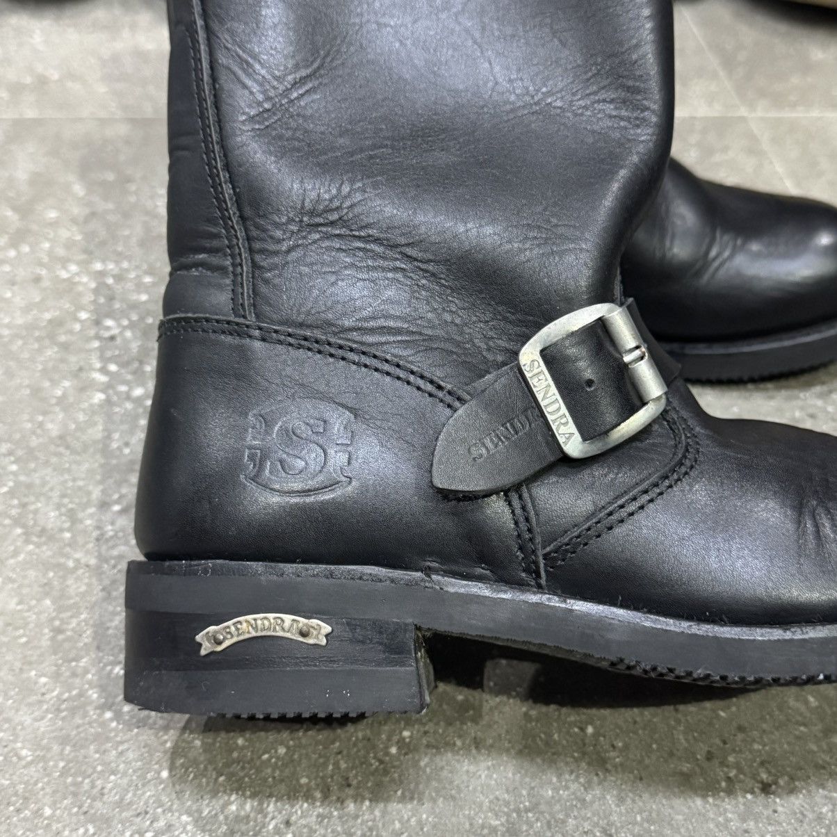 Sendra Sendra Leather Engineer Buckle Boots Size US 7 / IT 37 - 8 Thumbnail