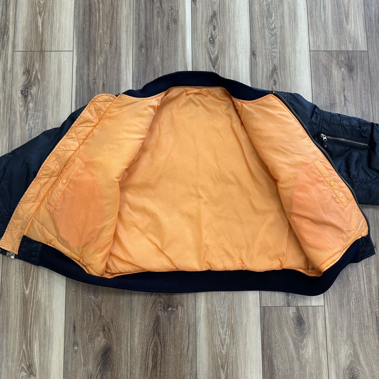 Vintage Vintage Aviation Flyer’s Intermediate MA-1 Flight Jacket Size US XL / EU 56 / 4 - 6 Thumbnail