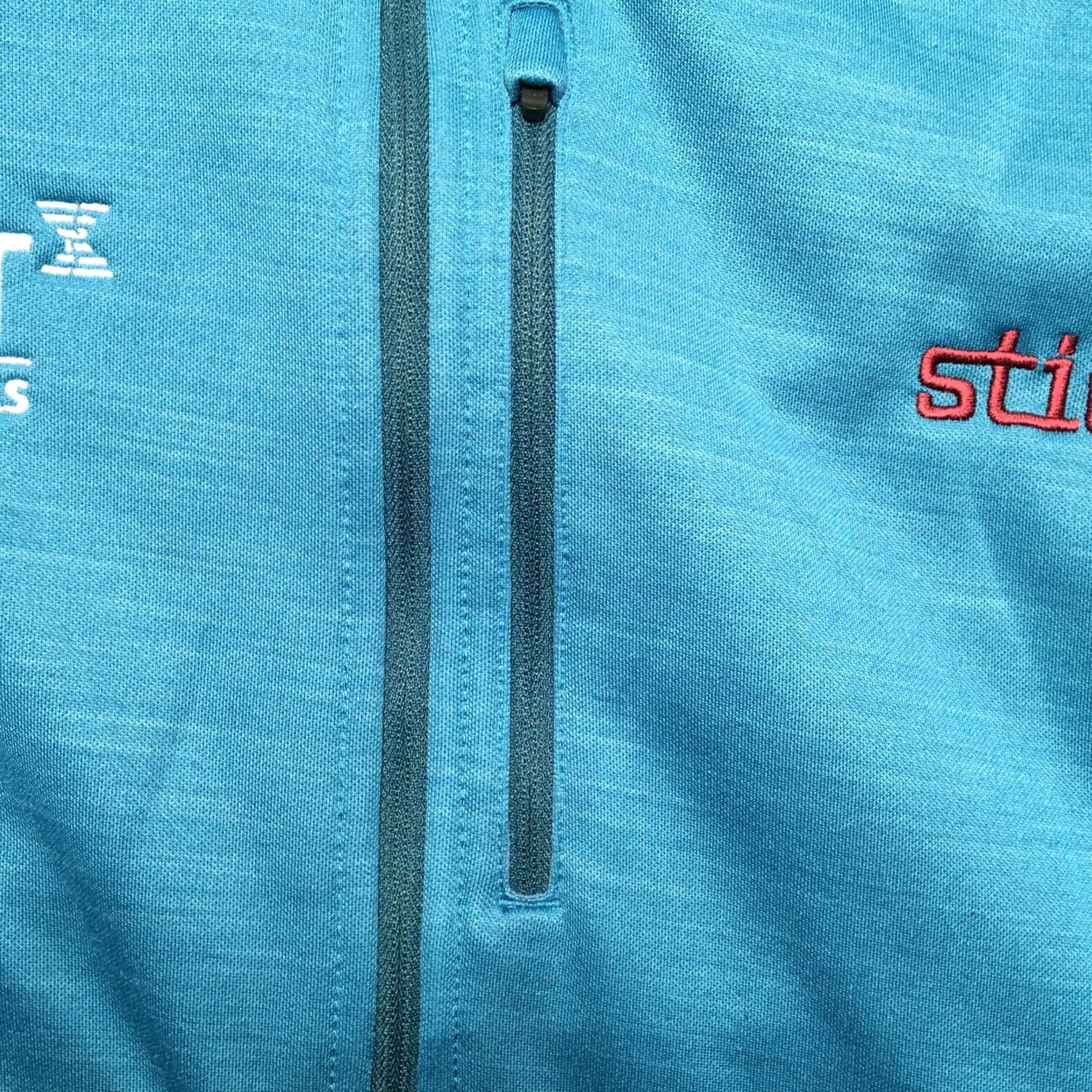Vintage Stio Gannett Peak Half Zip Fleece Pullover Mens 2XL Blue Logo 1/4 Zip Thermal Pockets Mock Neck Size US XXL / EU 58 / 5 - 5 Thumbnail