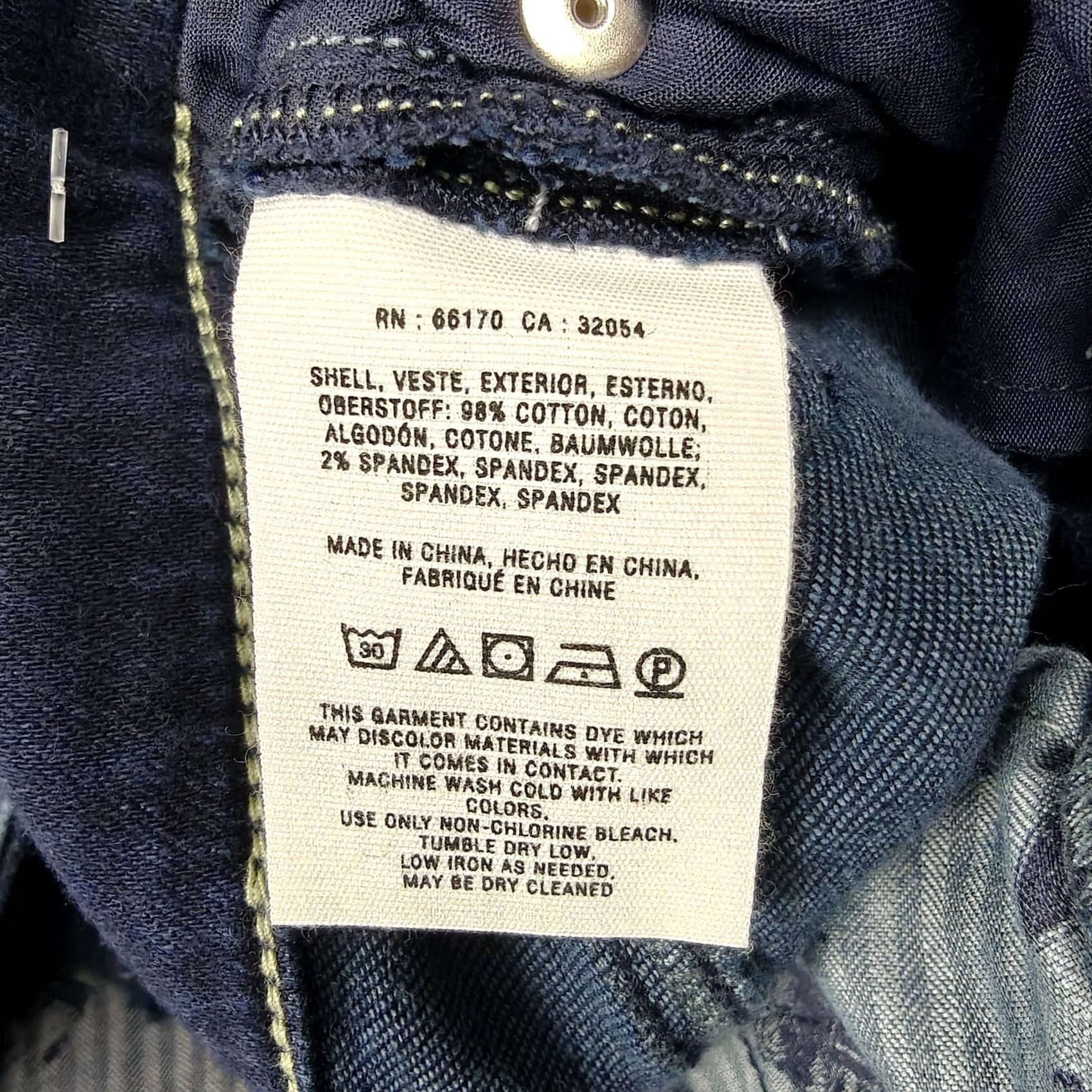 Vintage VINTAGE Pilcro Jeans Womens 30 Blue Dark Wash Stet Mid Rise Slim Ankle Stretch Denim Size 30" / US 8 / IT 44 - 4 Thumbnail