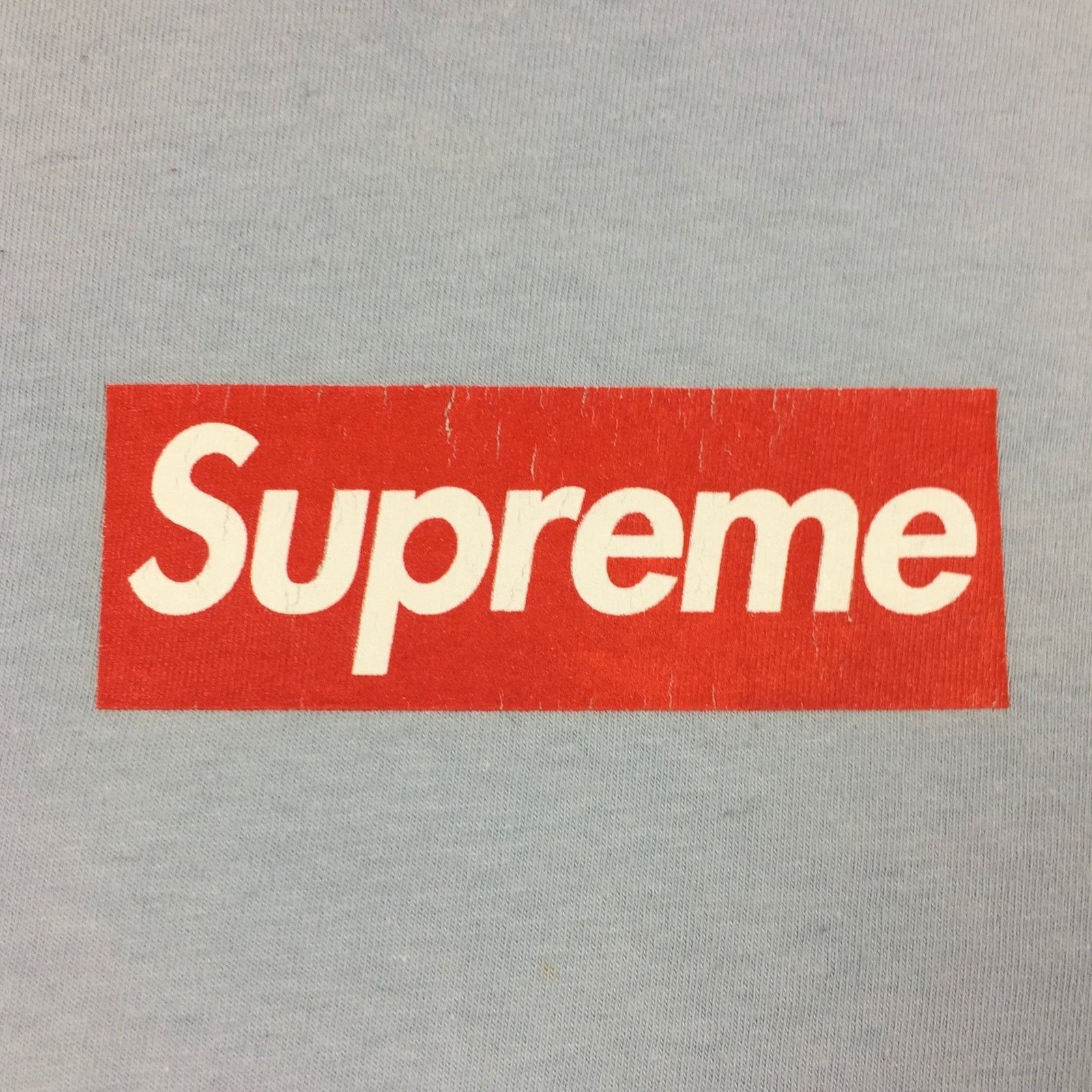 Supreme 2014 Supreme 20th Anniversary Baby Blue Box Logo Tee Size US L / EU 52-54 / 3 - 4 Thumbnail