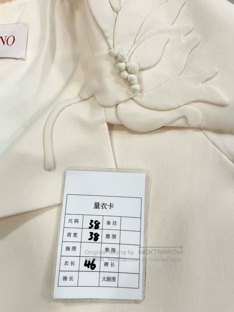 Valentino Valentino White coat Size S / US 4 / IT 40 - 9 Thumbnail
