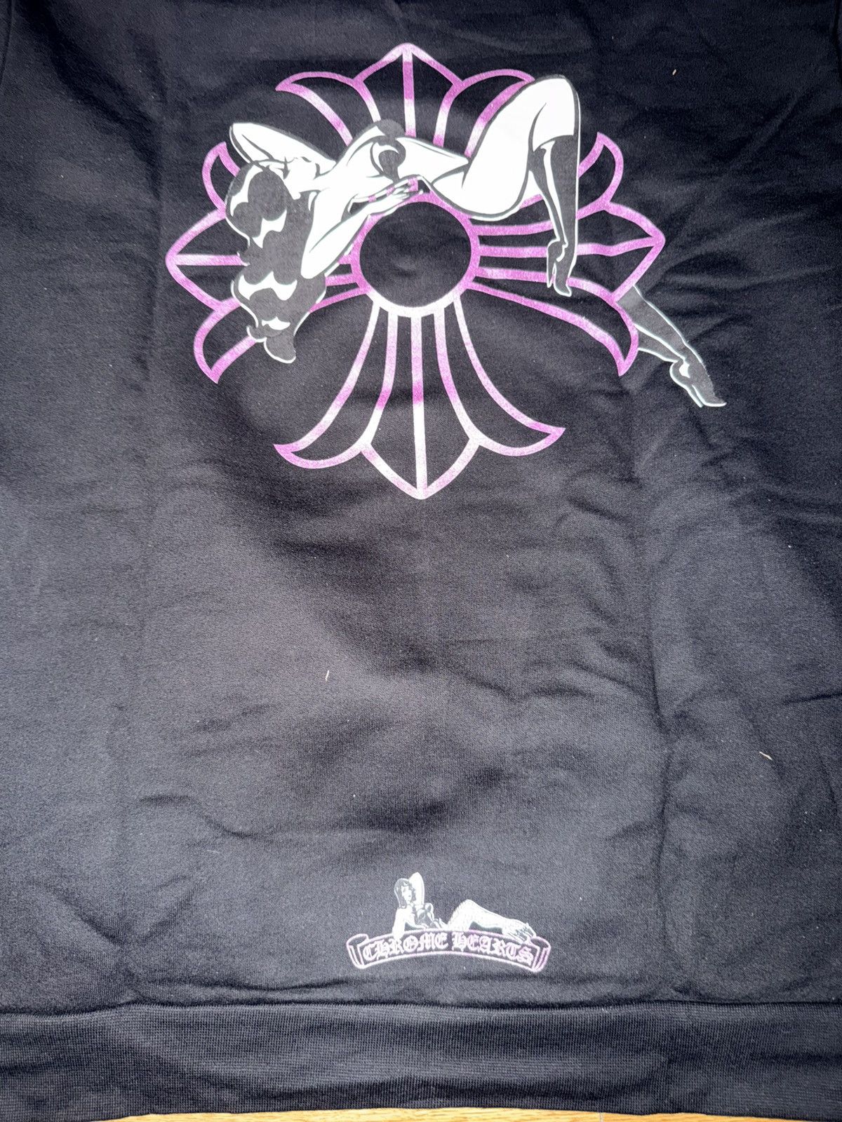 Chrome Hearts × Deadly Doll Chrome Hearts Deadly Doll Hoodie Black Size L. Size US L / EU 52-54 / 3 - 8 Thumbnail