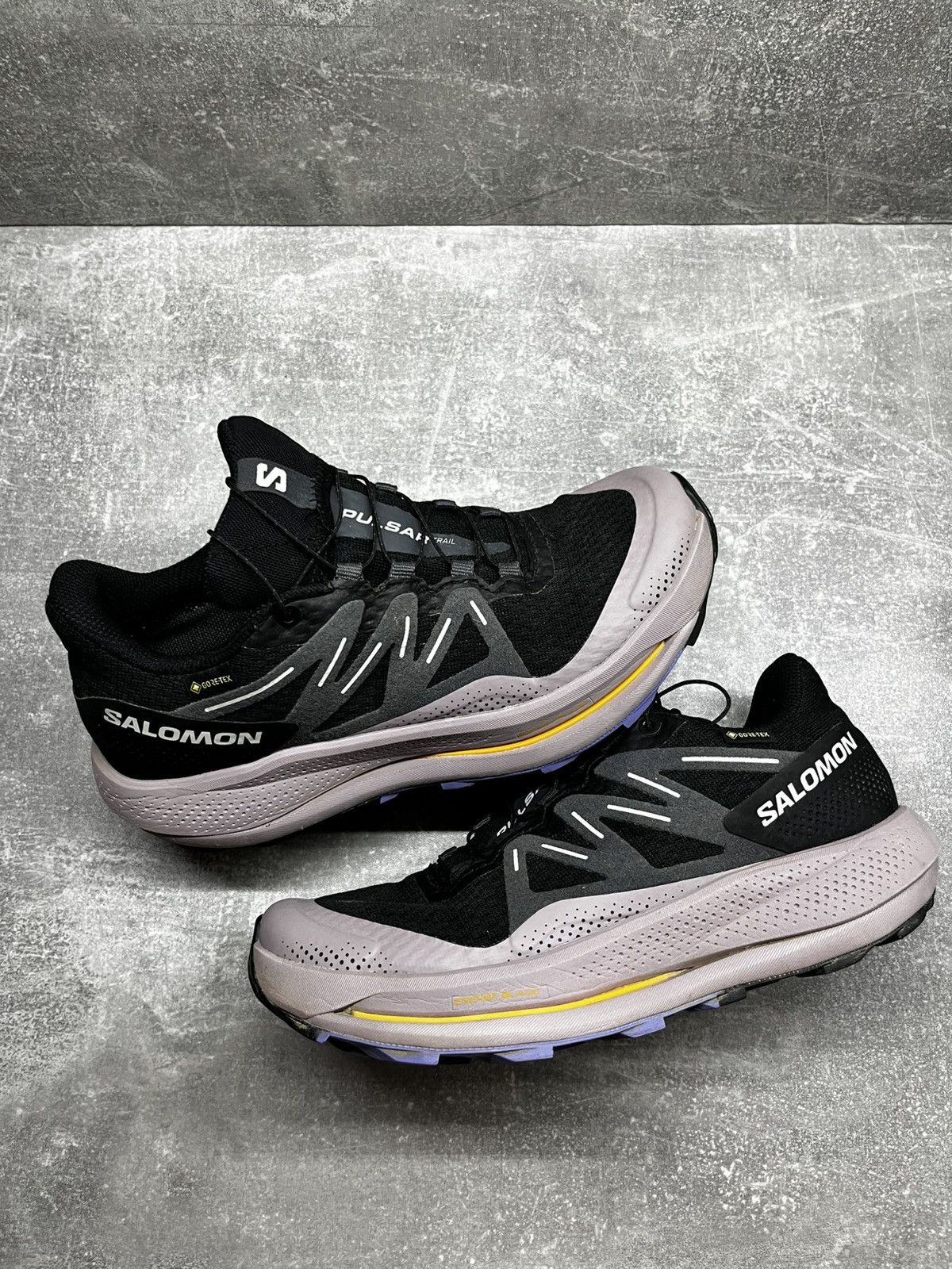 Salomon Salomon Pulsar Trail Gore-Tex Frau Grau Size US 6.5 / IT 36.5 - 1 Thumbnail