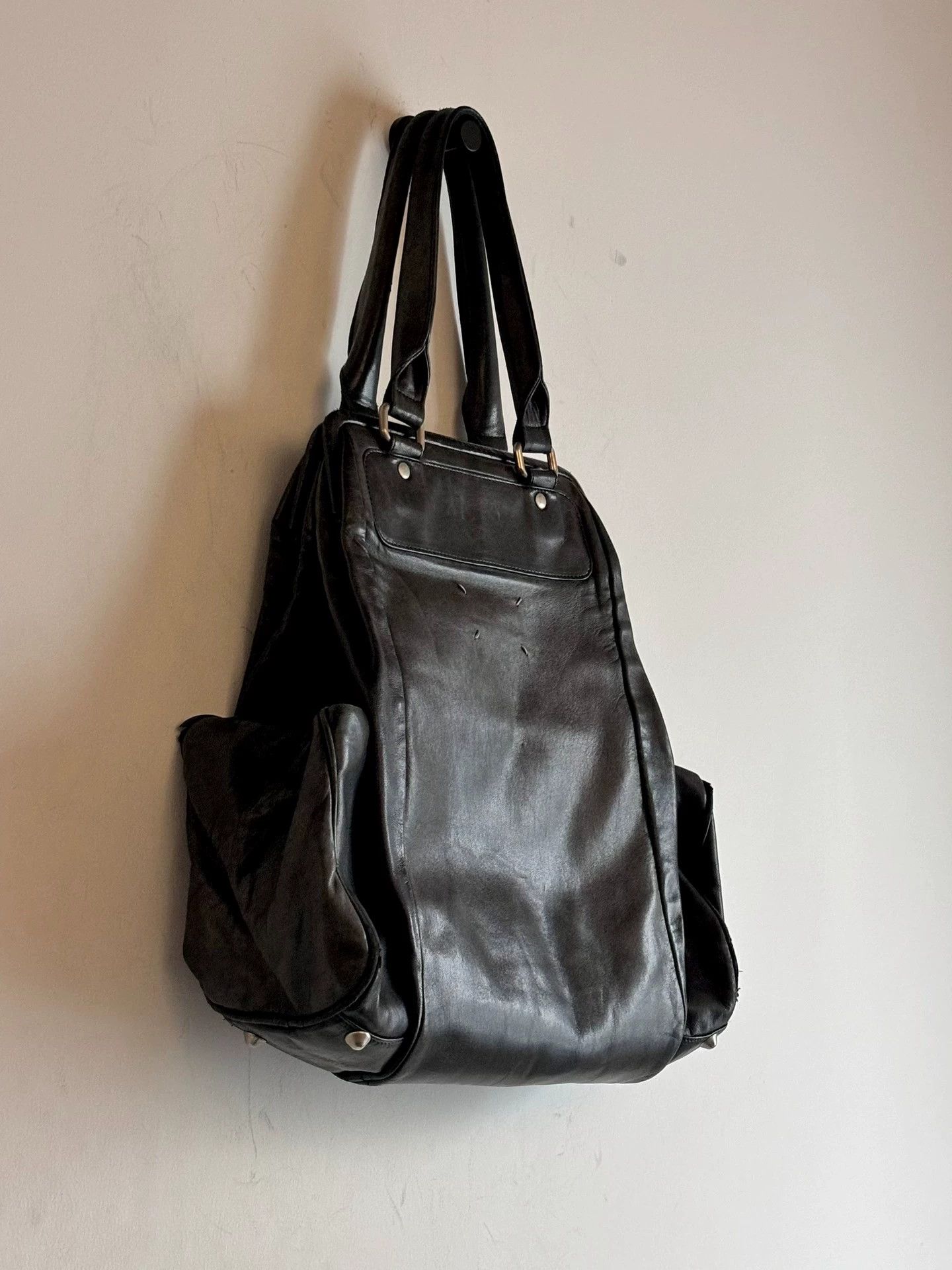 Maison Margiela Maison Margiela 2009 Overlapping Leather Tote Size ONE SIZE - 3 Thumbnail