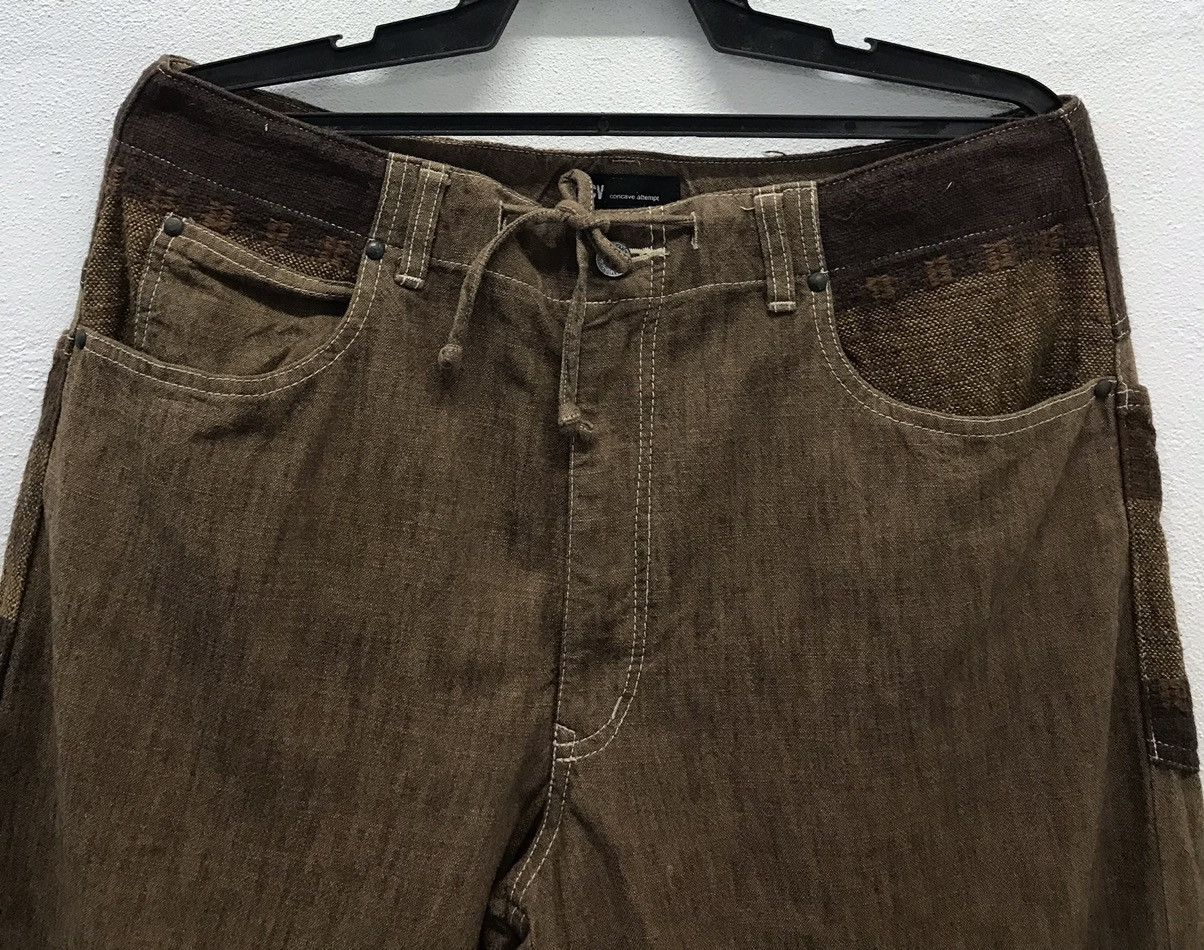 If Six Was Nine × Japanese Brand × Vintage Vintage CNCV Concave.attempt Pants Size US 35 - 3 Thumbnail